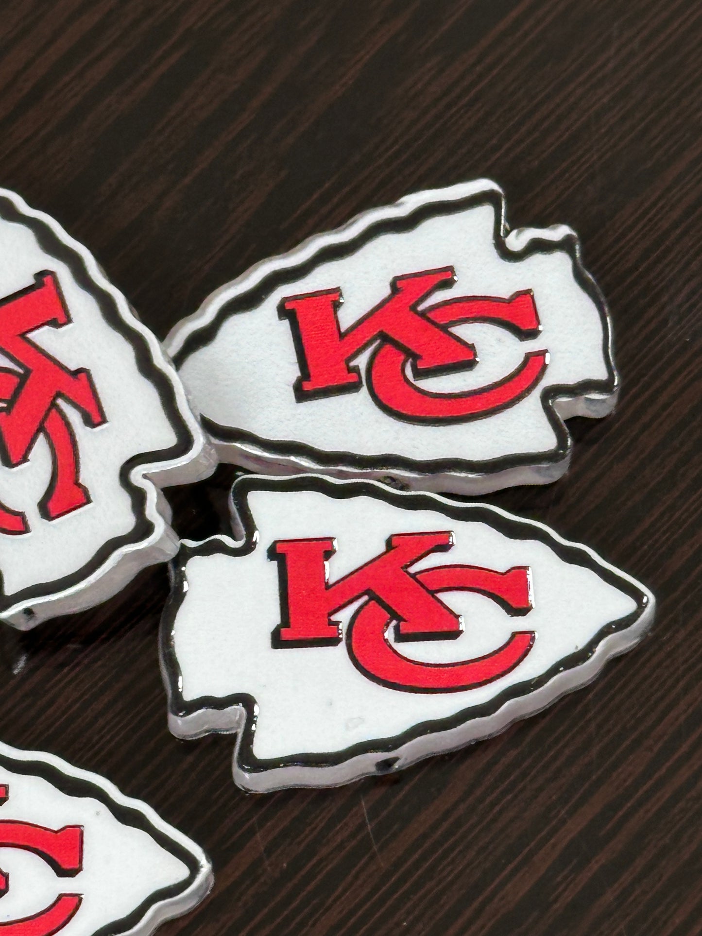 acrylic focal bead- set of 2/ focal bead/ pen beading / keychain bead/