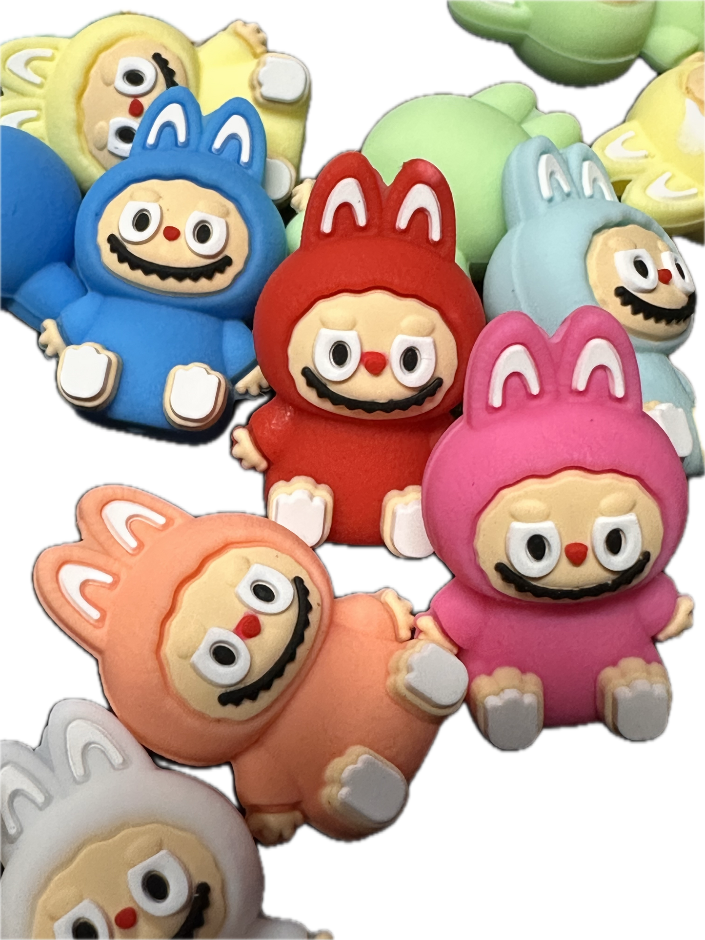 3D LaBubu focal bead/ silicone bead for pen beading/monster