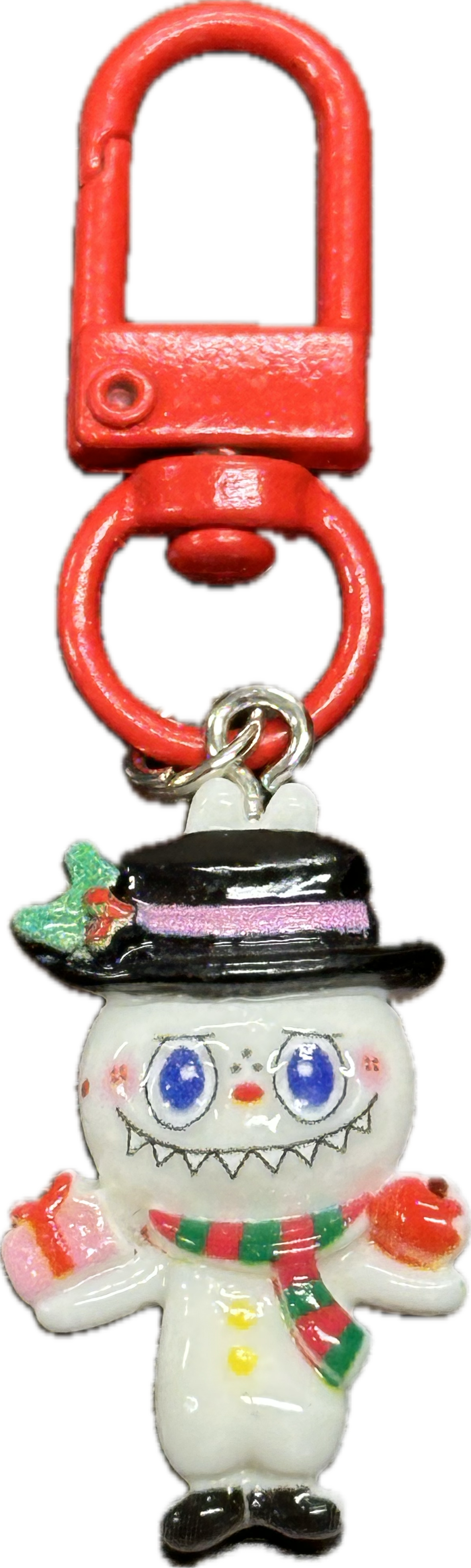 Labubu phone charms/ Monster bag charm/ phone decor/  Christmas snowman Labubu / Santa Claus suit Labubu