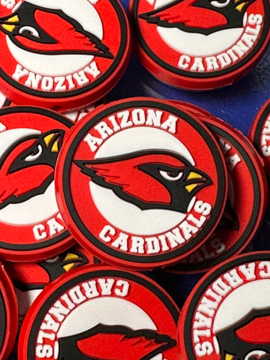 Arizona Cardinals focal beads