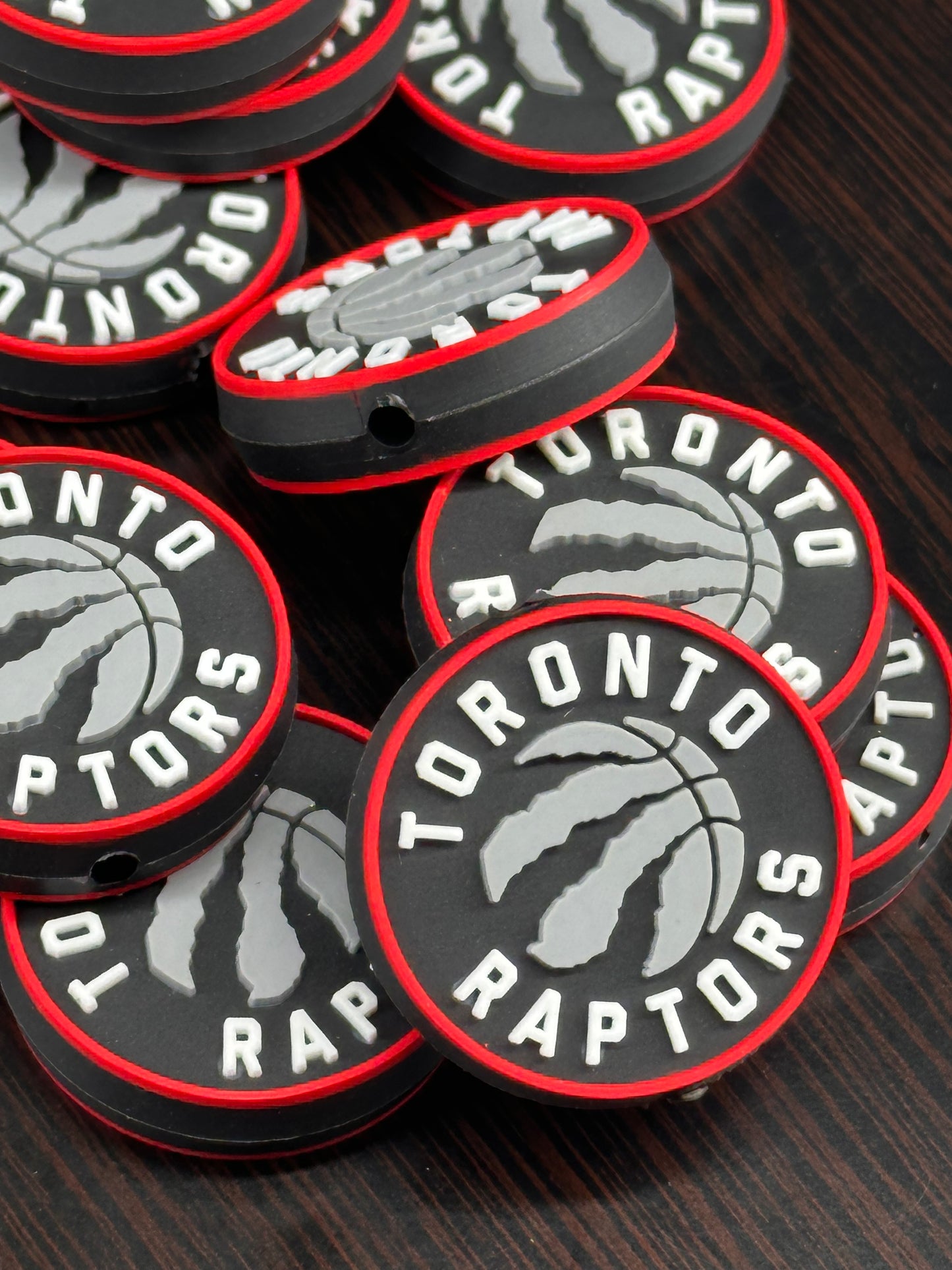 Toronto Raptors focal bead/ basketball