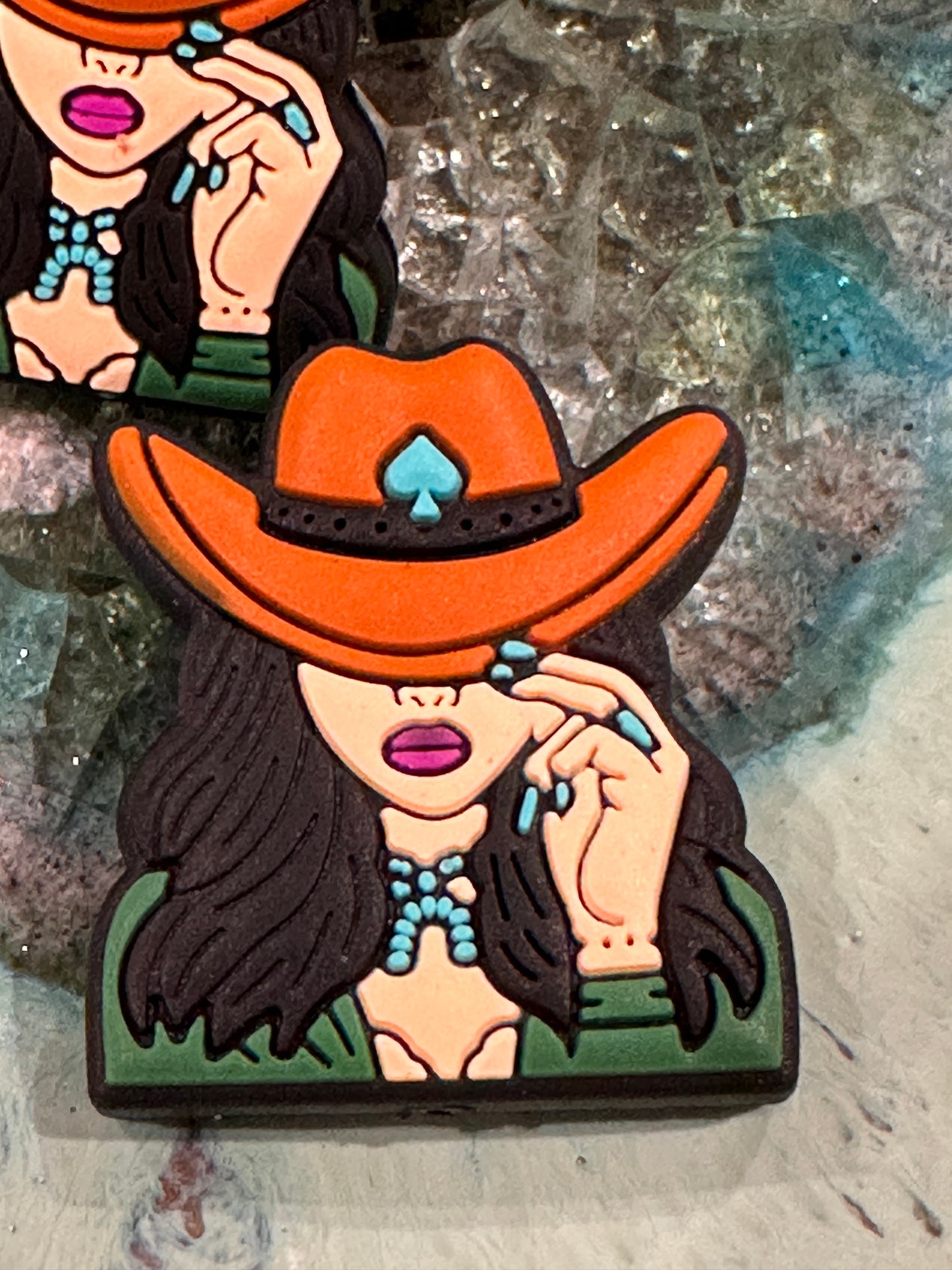 Cowgirl Focal Bead