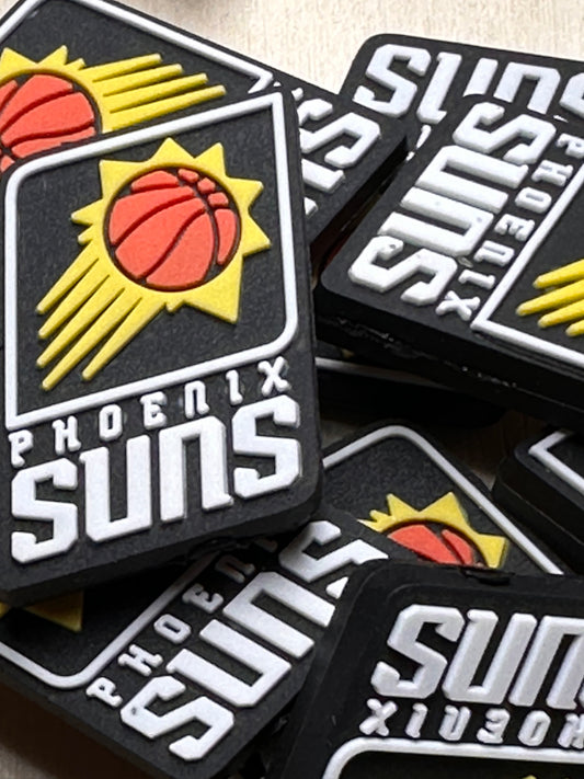 Phoenix Suns focal bead/ basketball