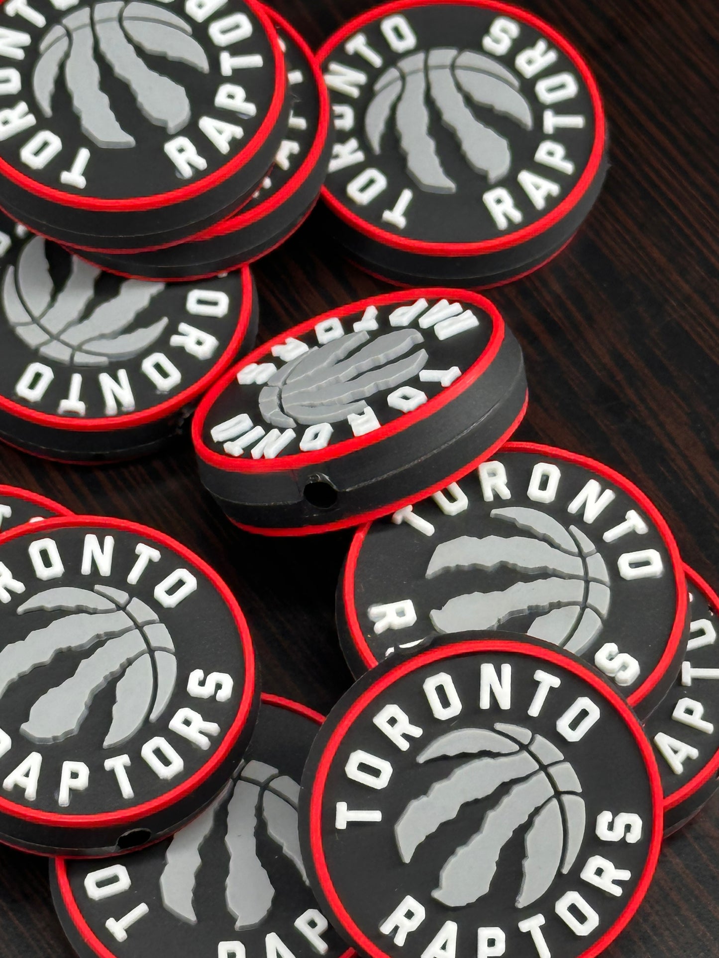 Toronto Raptors focal bead/ basketball