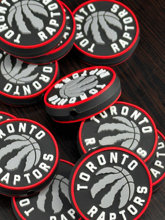 Toronto Raptors focal bead/ basketball