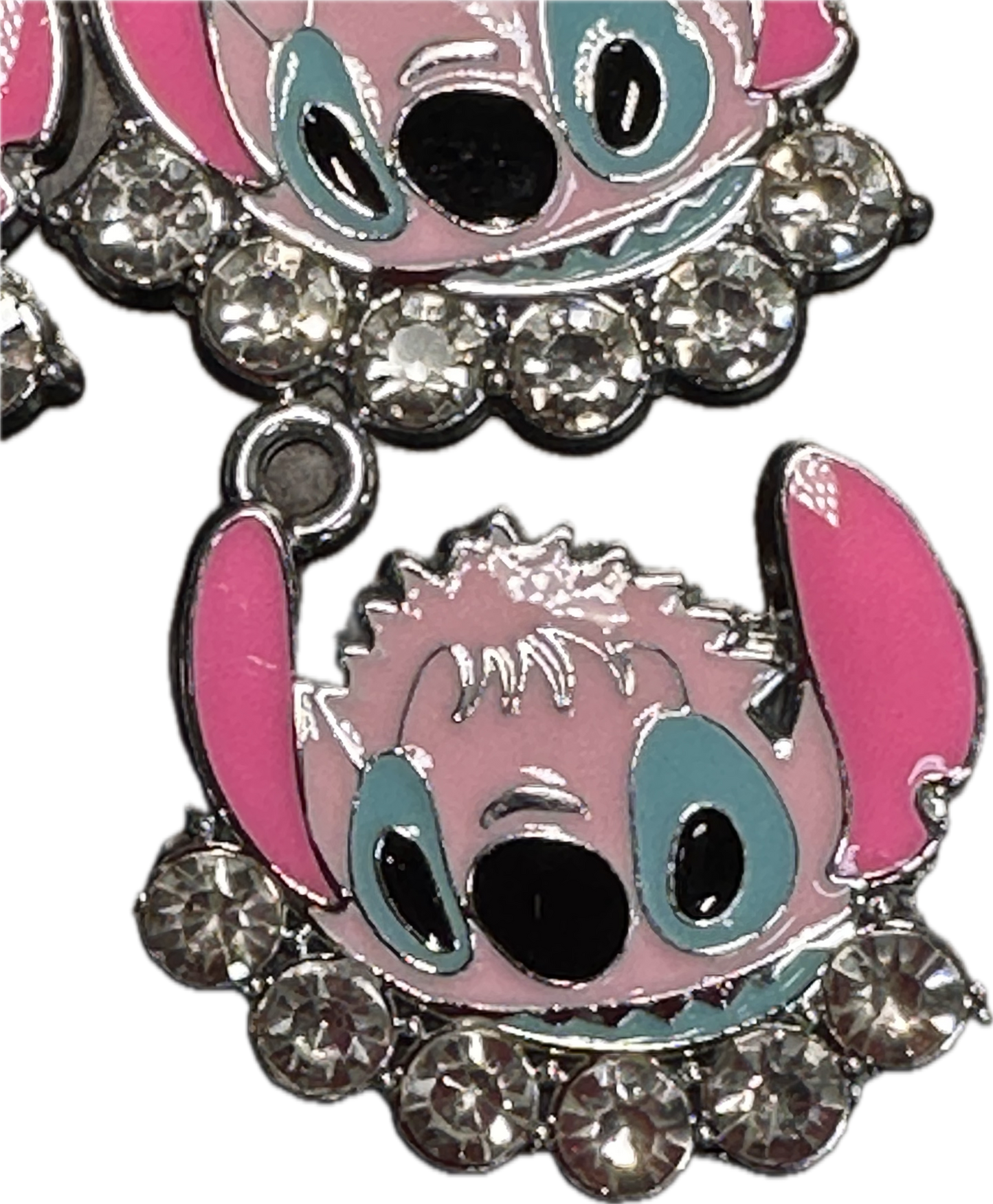 Girl Stit Enamel rhinestone metal charms/ DIY charm bracelet/ DIY necklace/ STIT2/ DIY earrings