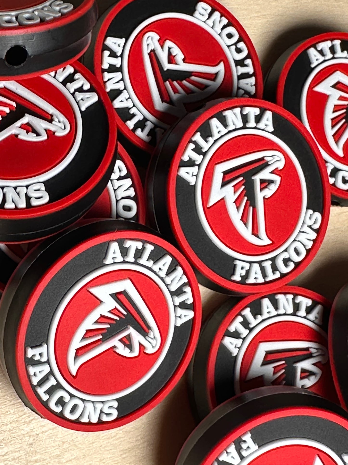 Atlanta Falcons focal bead / football / NFL/ #1