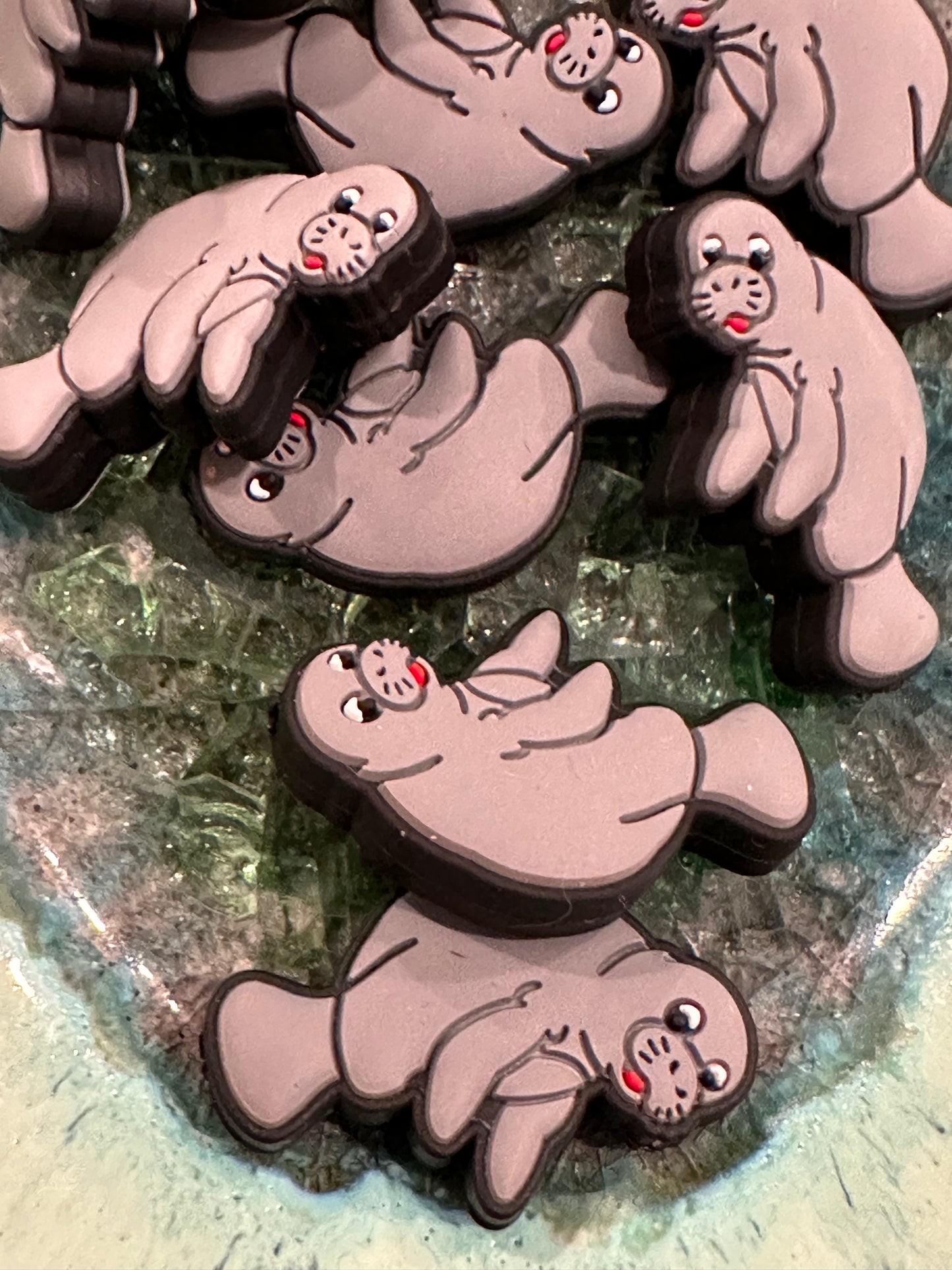 Manatee focal bead/ sea cow