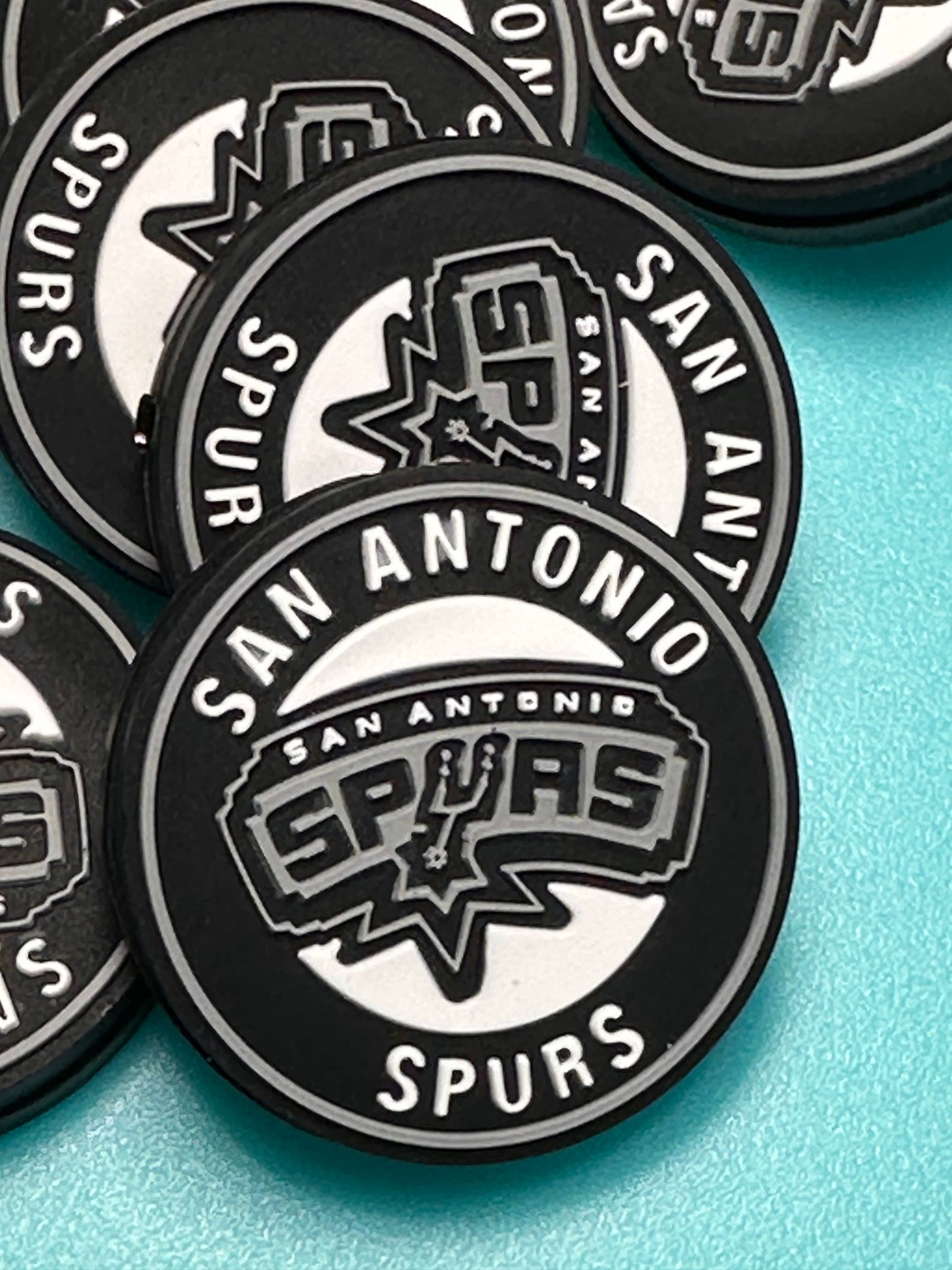 San Antonio Spurs focal bead #2