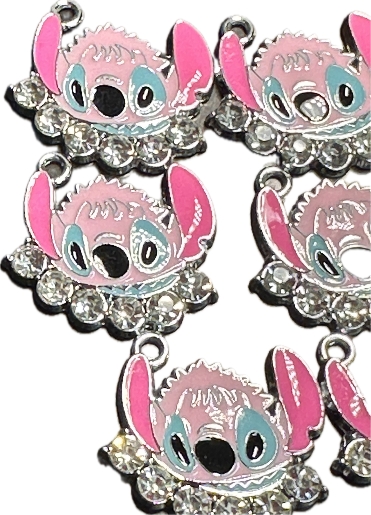 Girl Stit Enamel rhinestone metal charms/ DIY charm bracelet/ DIY necklace/ STIT2/ DIY earrings