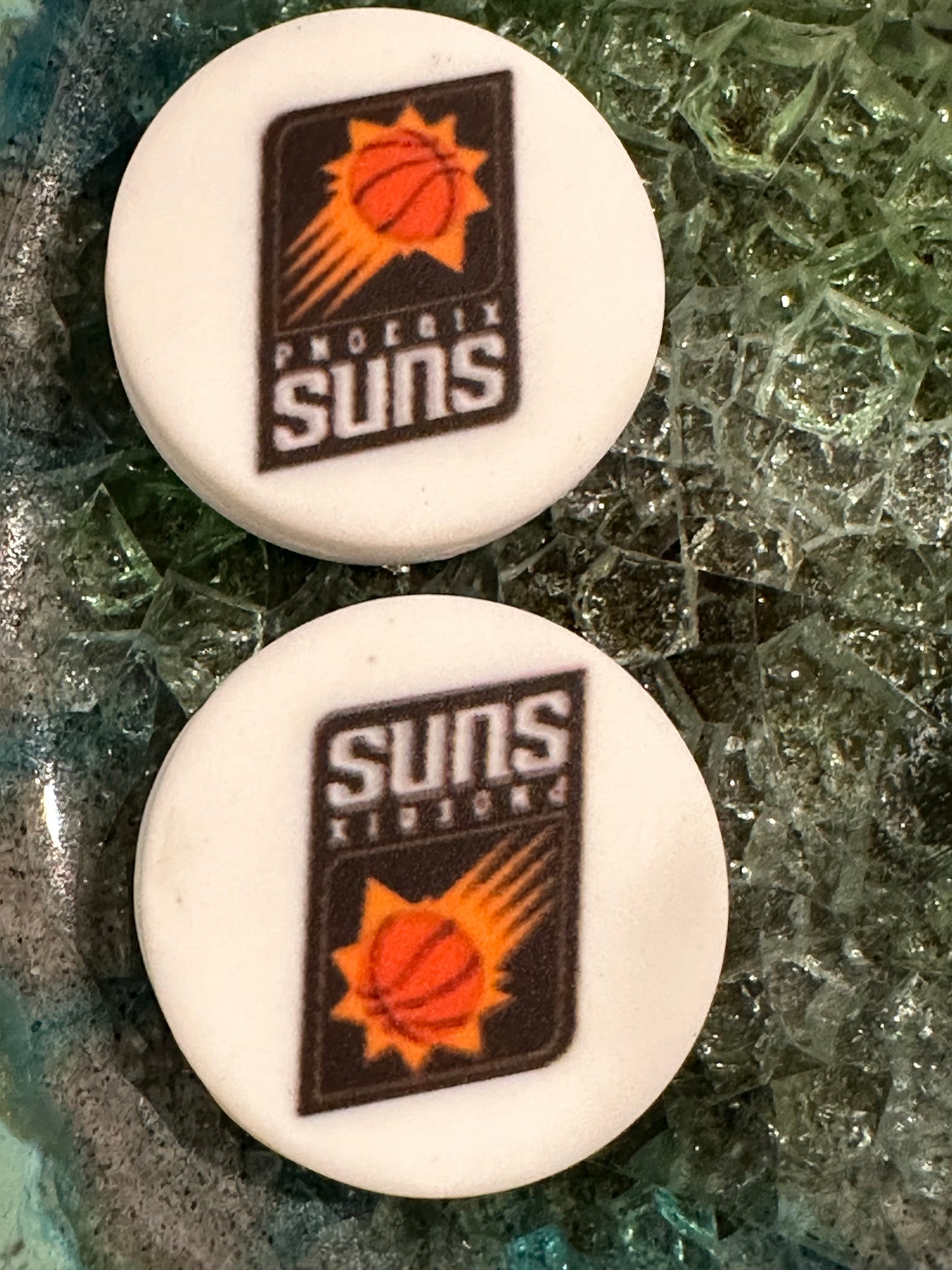 Pheonix Suns focal bead / basketball