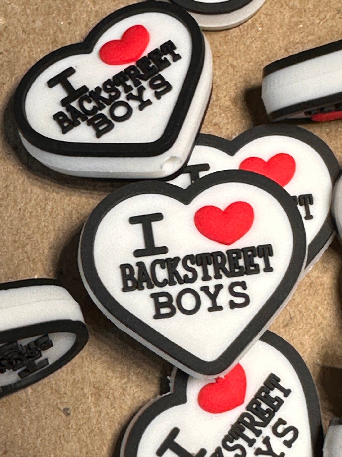 I ❤️ BACKSTREET BOYS focal bead /BSB