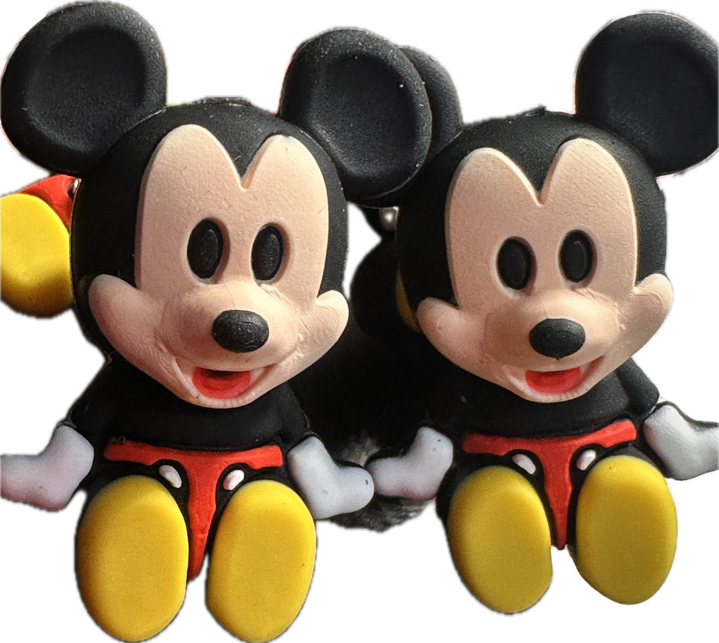3D cute silicone focal bead/