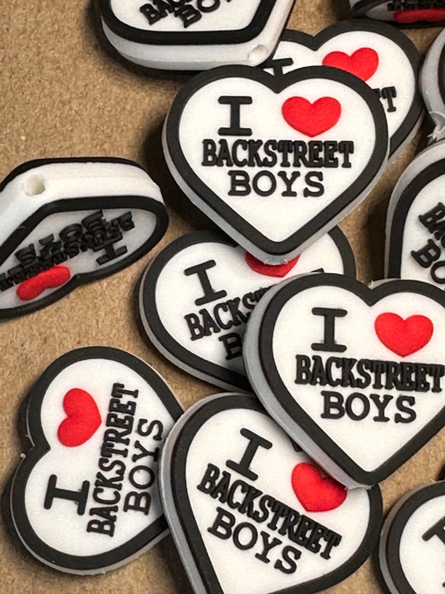 I ❤️ BACKSTREET BOYS focal bead /BSB