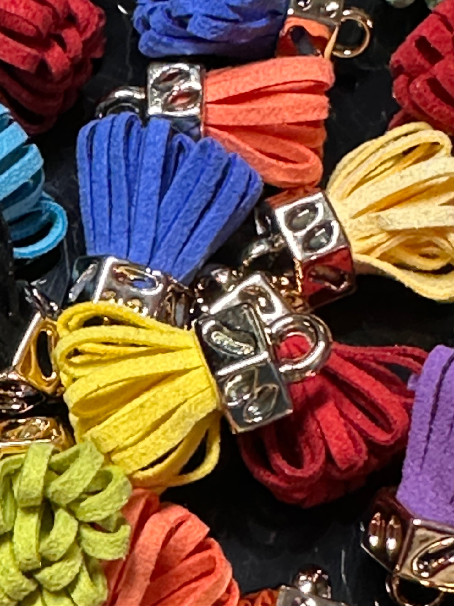 Keychain tassels / tassel pendants