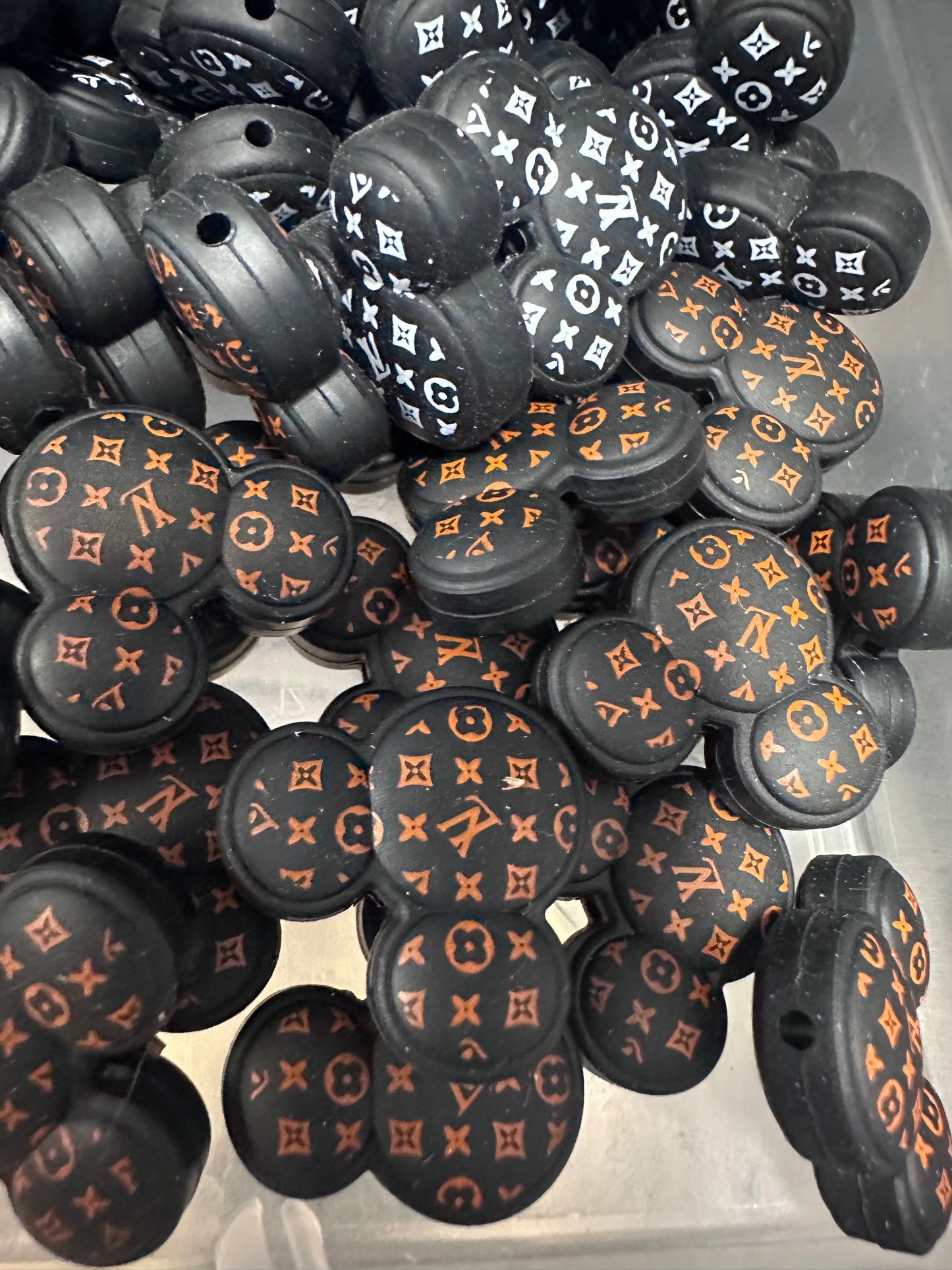 Fancy handbag silicone focal bead-/ focal bead/ pen beading / keychain bead/