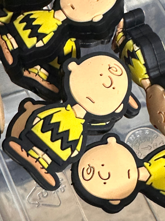 Charlie Focal Bead / silicone bead/ style 2