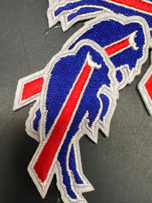 BUFFALO BILLS /IRON ON PATCH/ SIZE SMALL/ QUALITY MATERIAL/FABRIC PATCHES/FOOTBALL TEAM