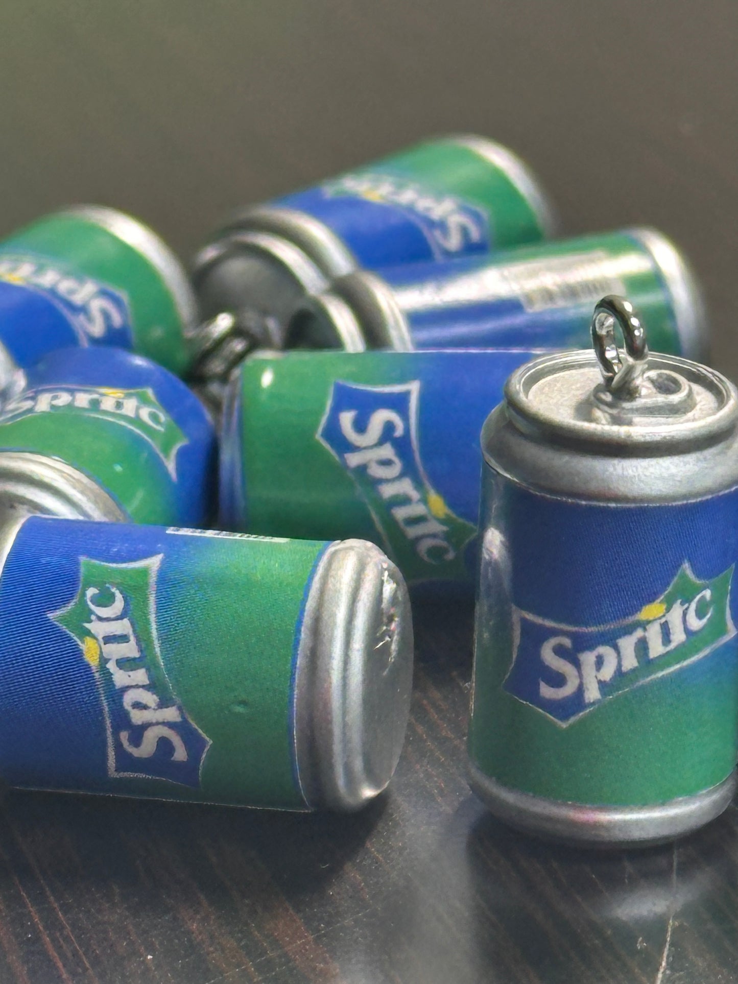 Beverage Soda Pop drink can charm/acrylic beer/ pendant/ DIY charm bracelet/ DIY necklace