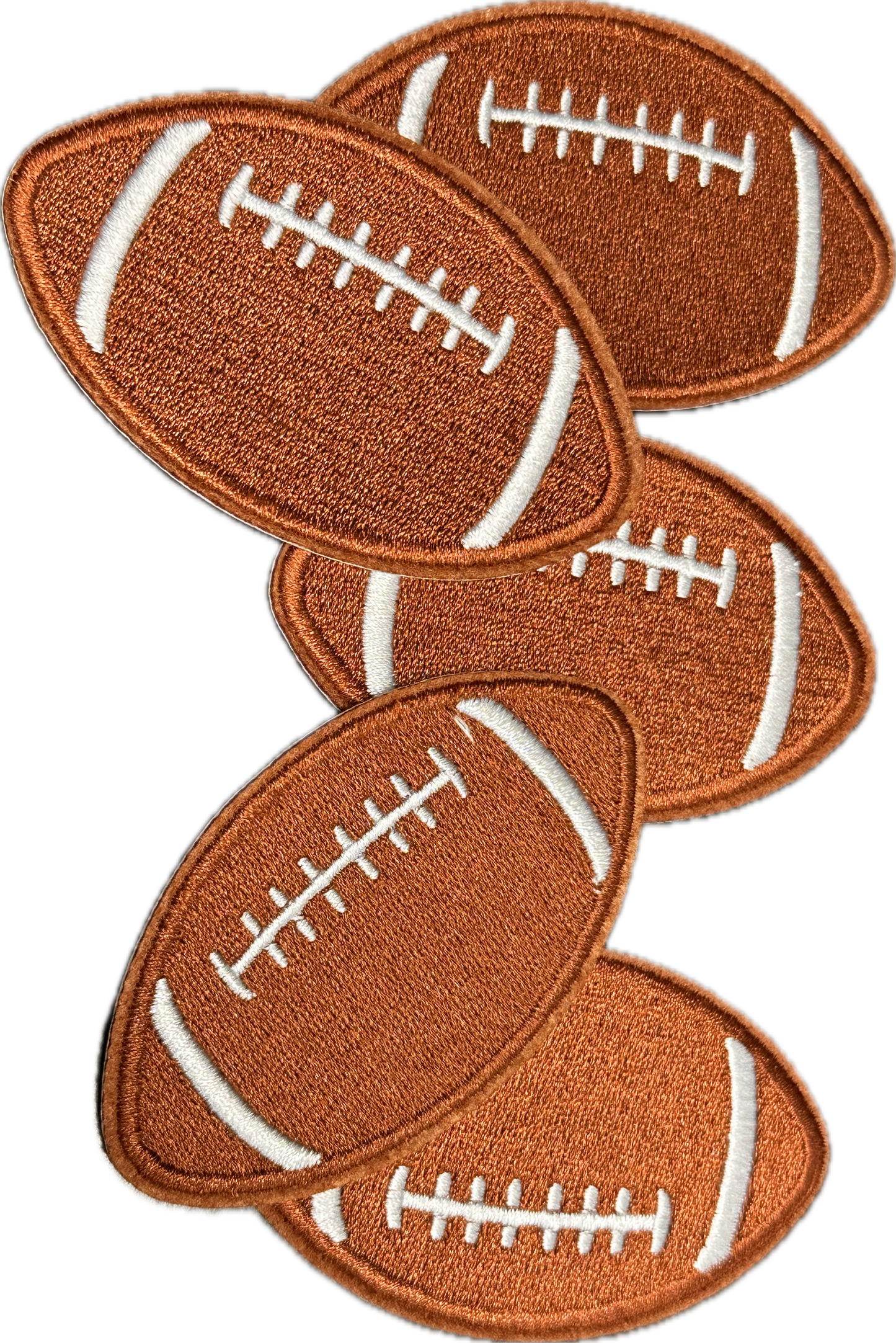 SPORTS IRON ON PATCH/ SIZE SMALL/ QUALITY MATERIAL/FABRIC PATCHES/FOOTBALL