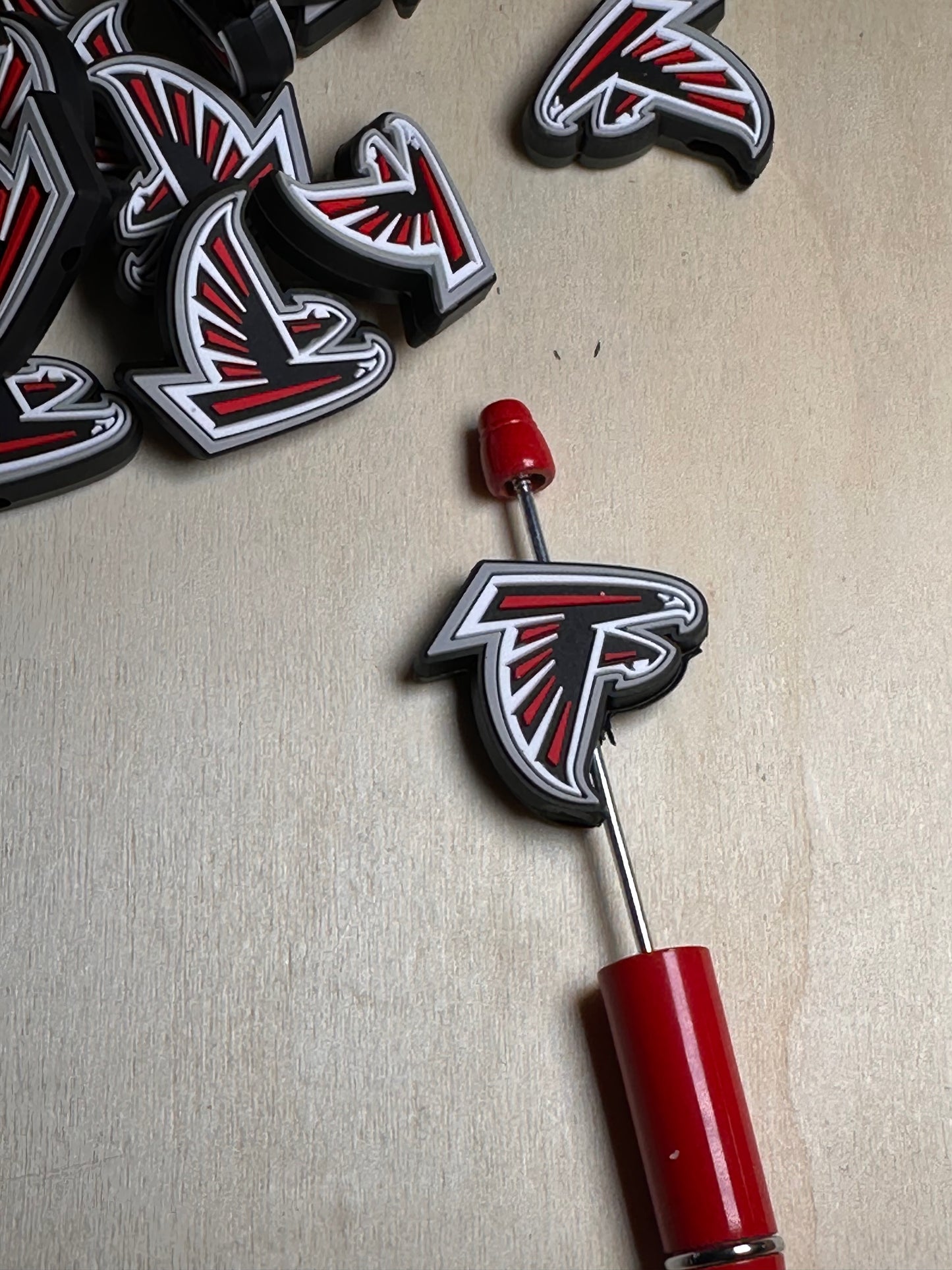 Atlanta Falcons focal bead / football / NFL/ #2