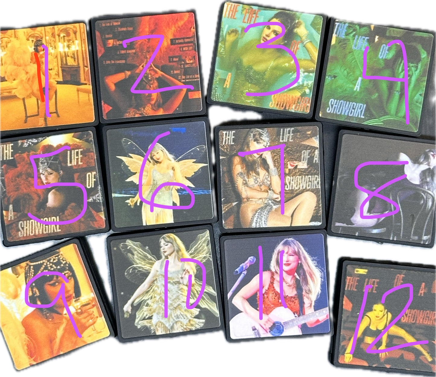 New! Taylor Swift focal bead/ Showgirl/ Swiftie/ small quantities available /