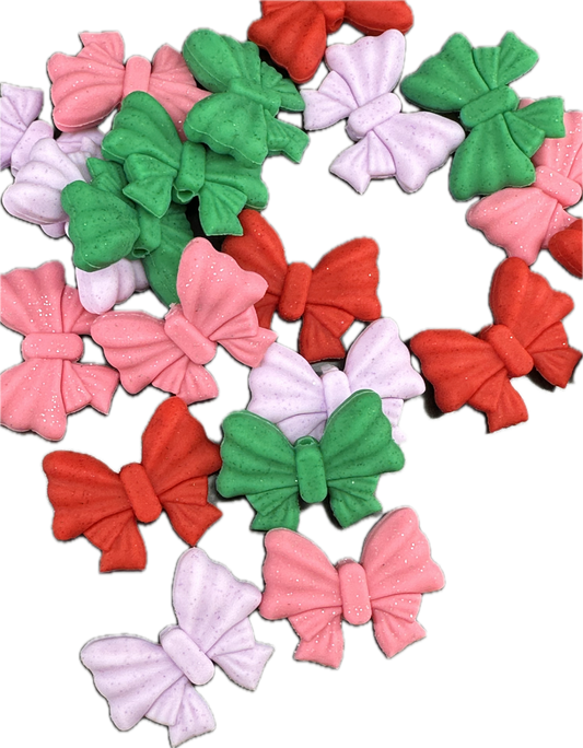 Glitter silicone focal bead/silicone bead/ pen beading/keychain bead