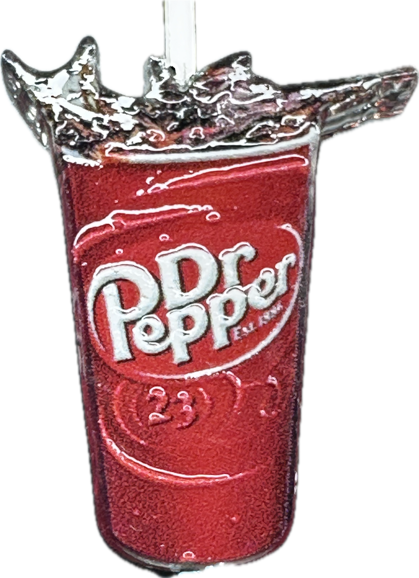 Cup of soda acrylic focal bead- set of 2/ focal bead/ pen beading / keychain bead/