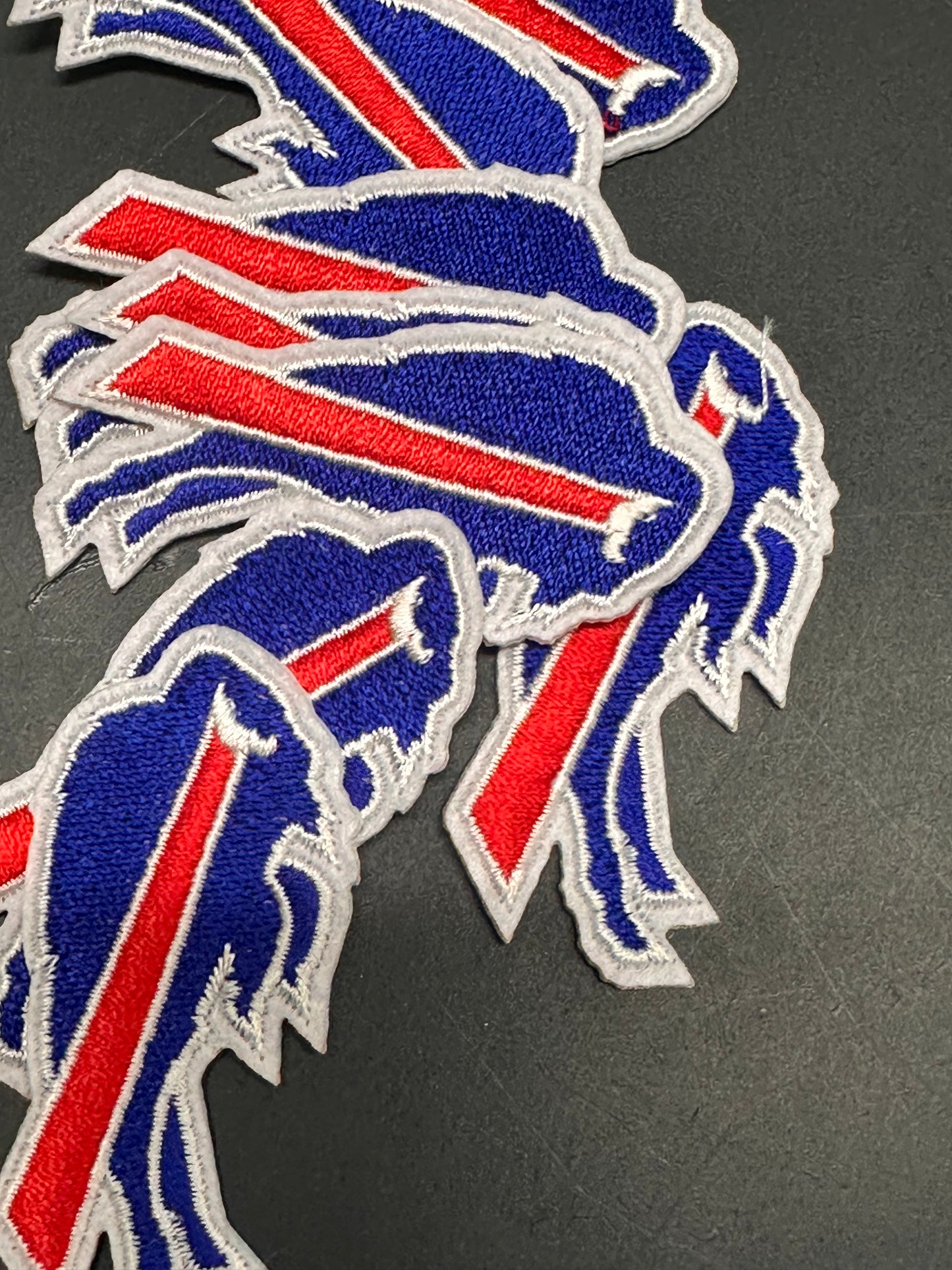 BUFFALO BILLS /IRON ON PATCH/ SIZE SMALL/ QUALITY MATERIAL/FABRIC PATCHES/FOOTBALL TEAM