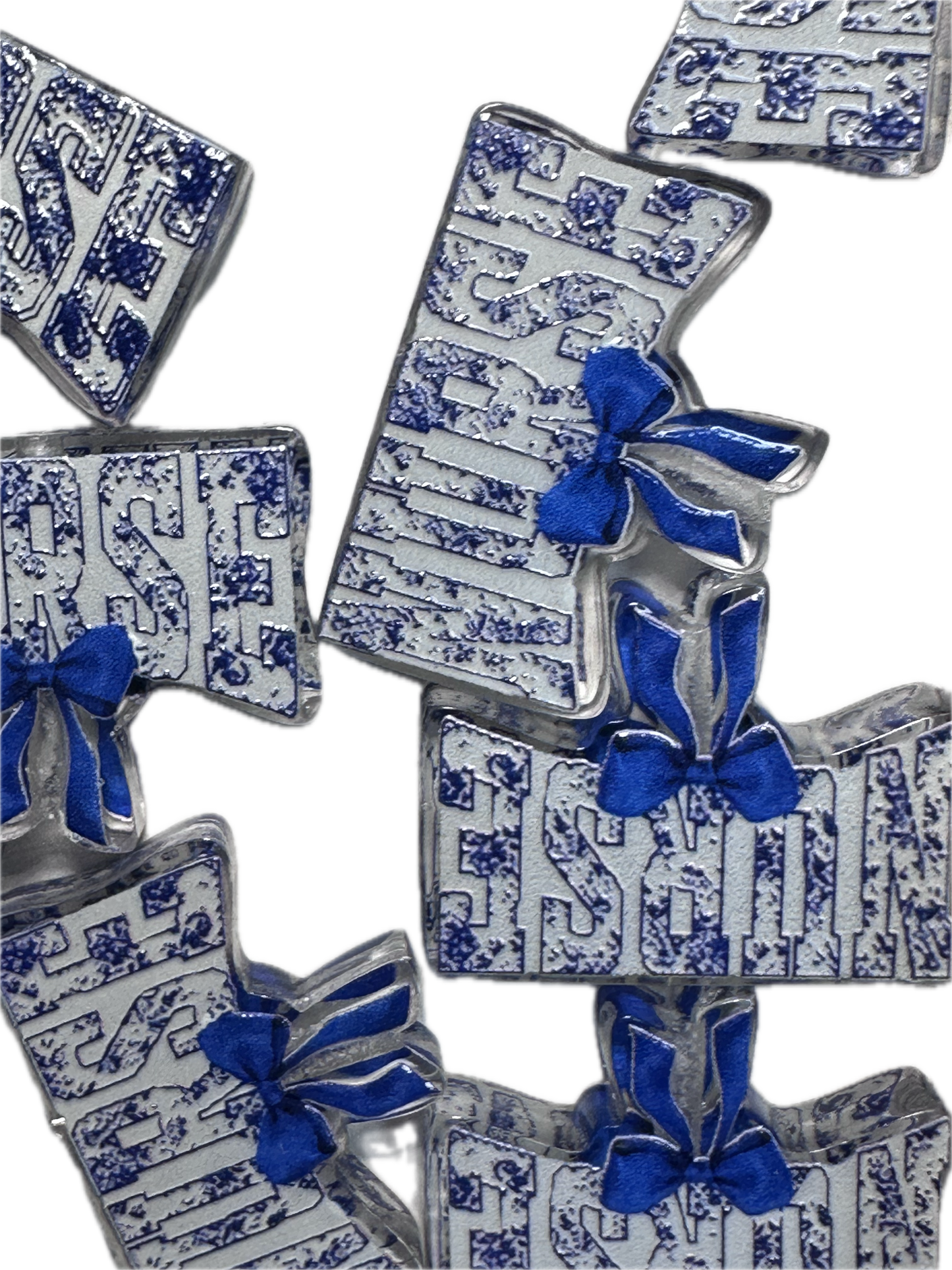 Nurse acrylic focal bead- set of 2/ focal bead/ pen beading / keychain bead/