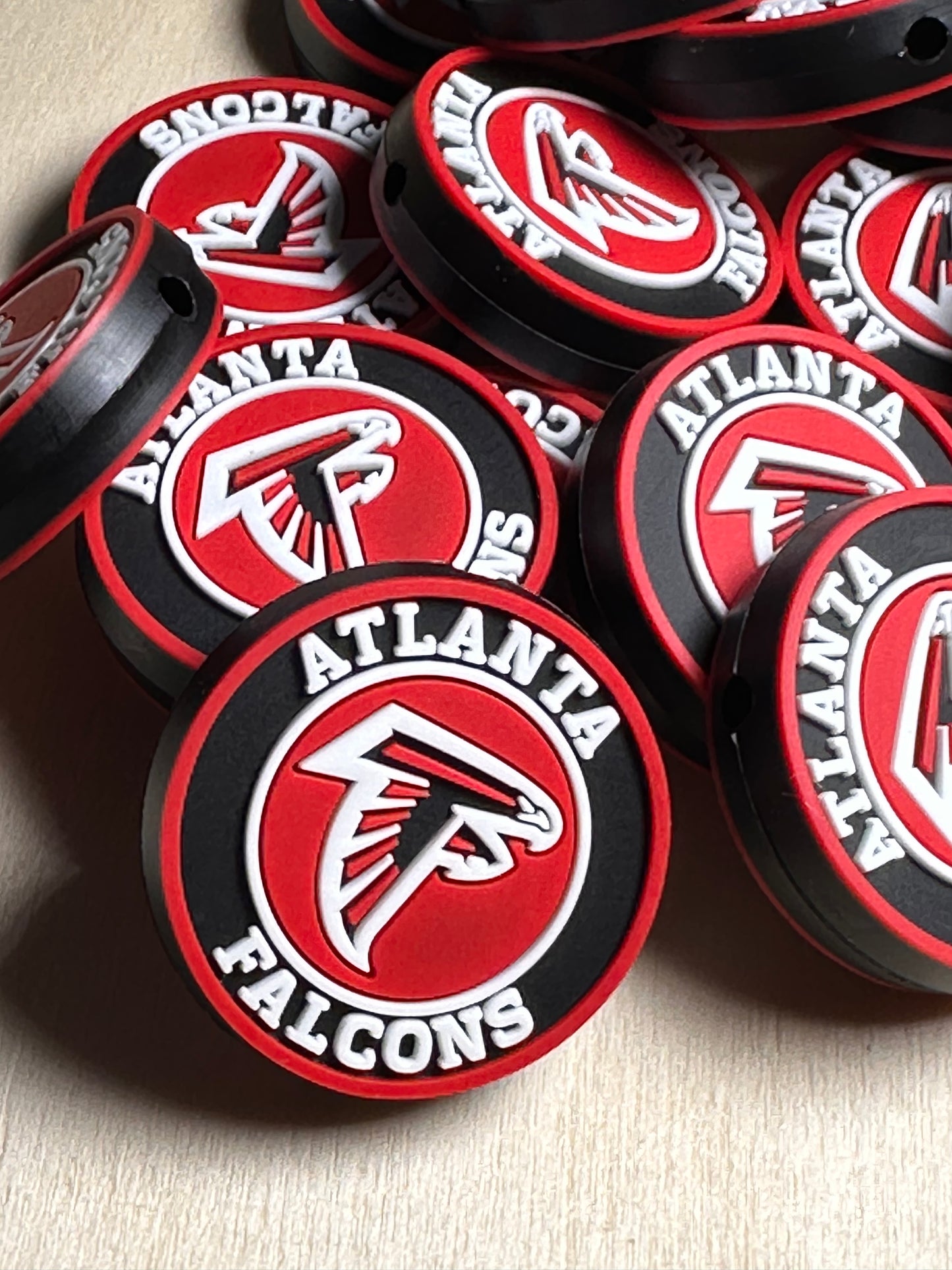 Atlanta Falcons focal bead / football / NFL/ #1