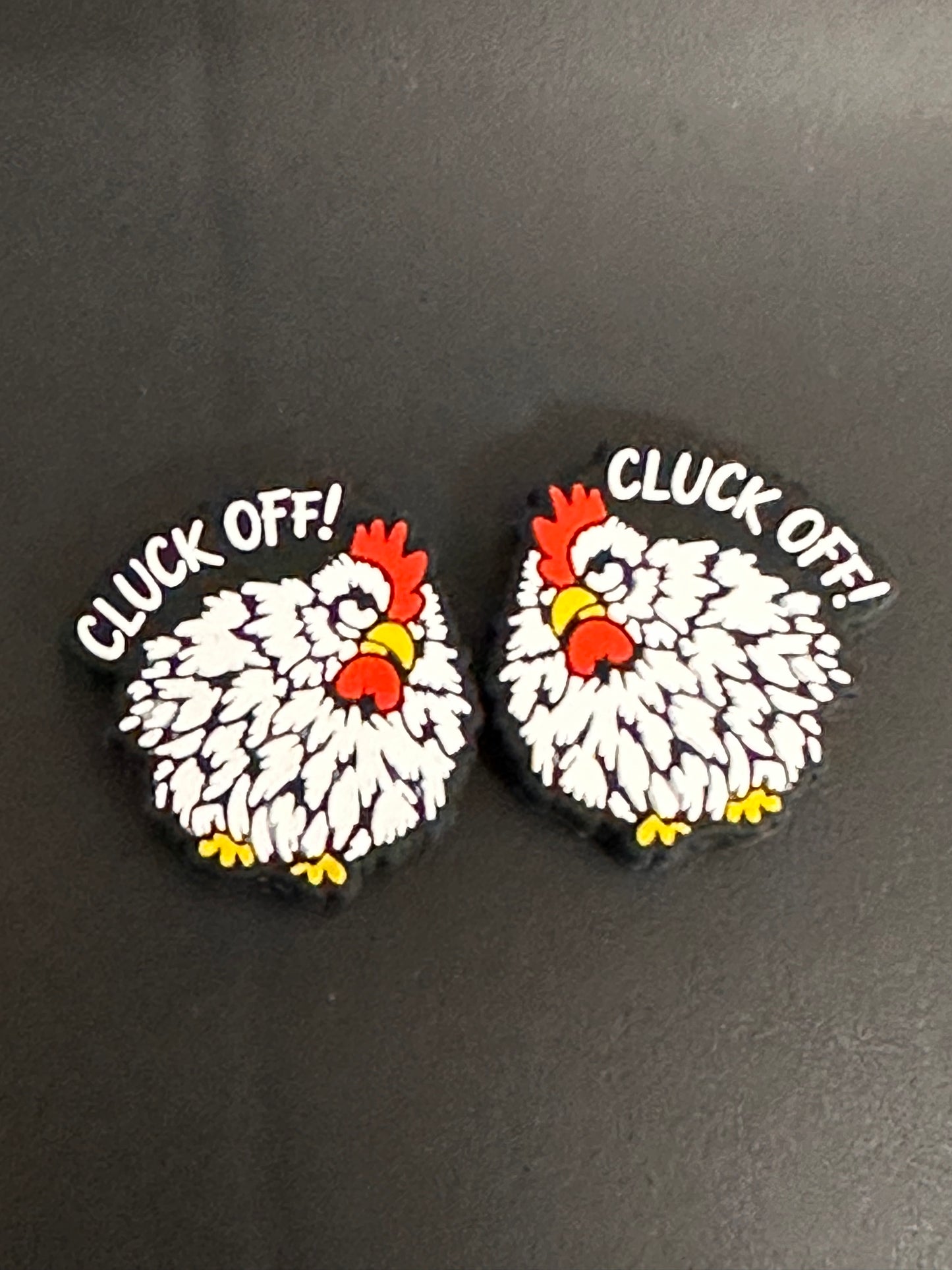 Chicken Focal Bead / silicone focal bead/pen  bead