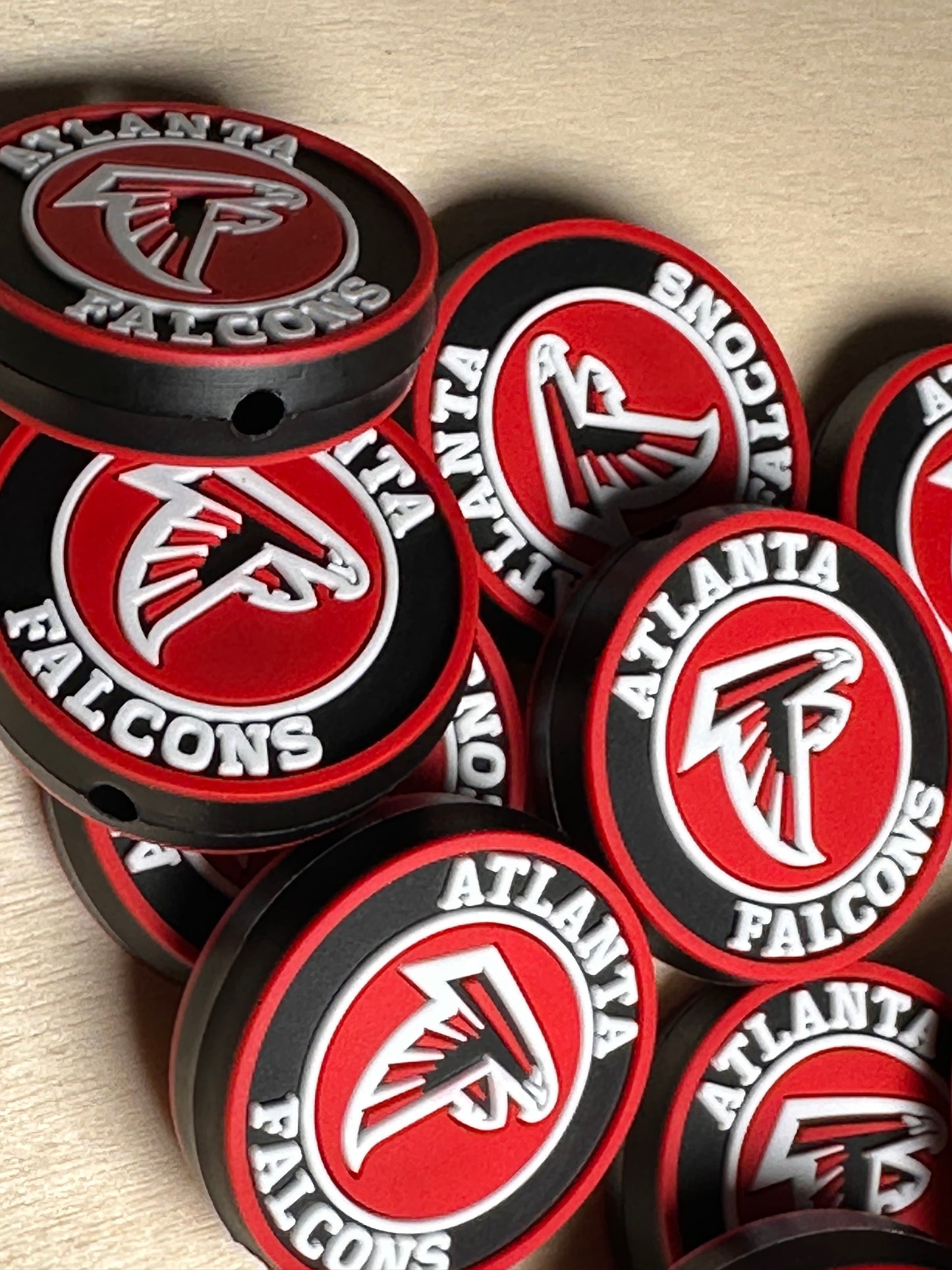 Atlanta Falcons focal bead / football / NFL/ #1