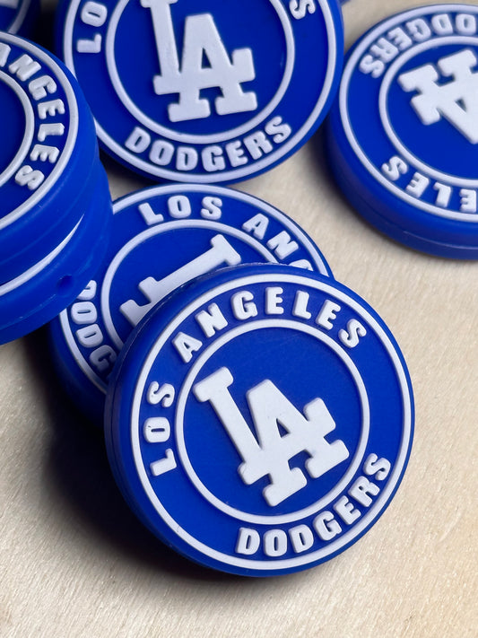 LA Dodgers focal bead/ baseball/ #2