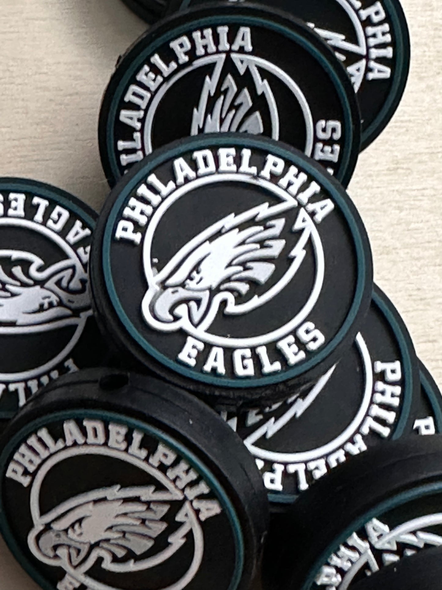 Philadelphia Eagles focal bead