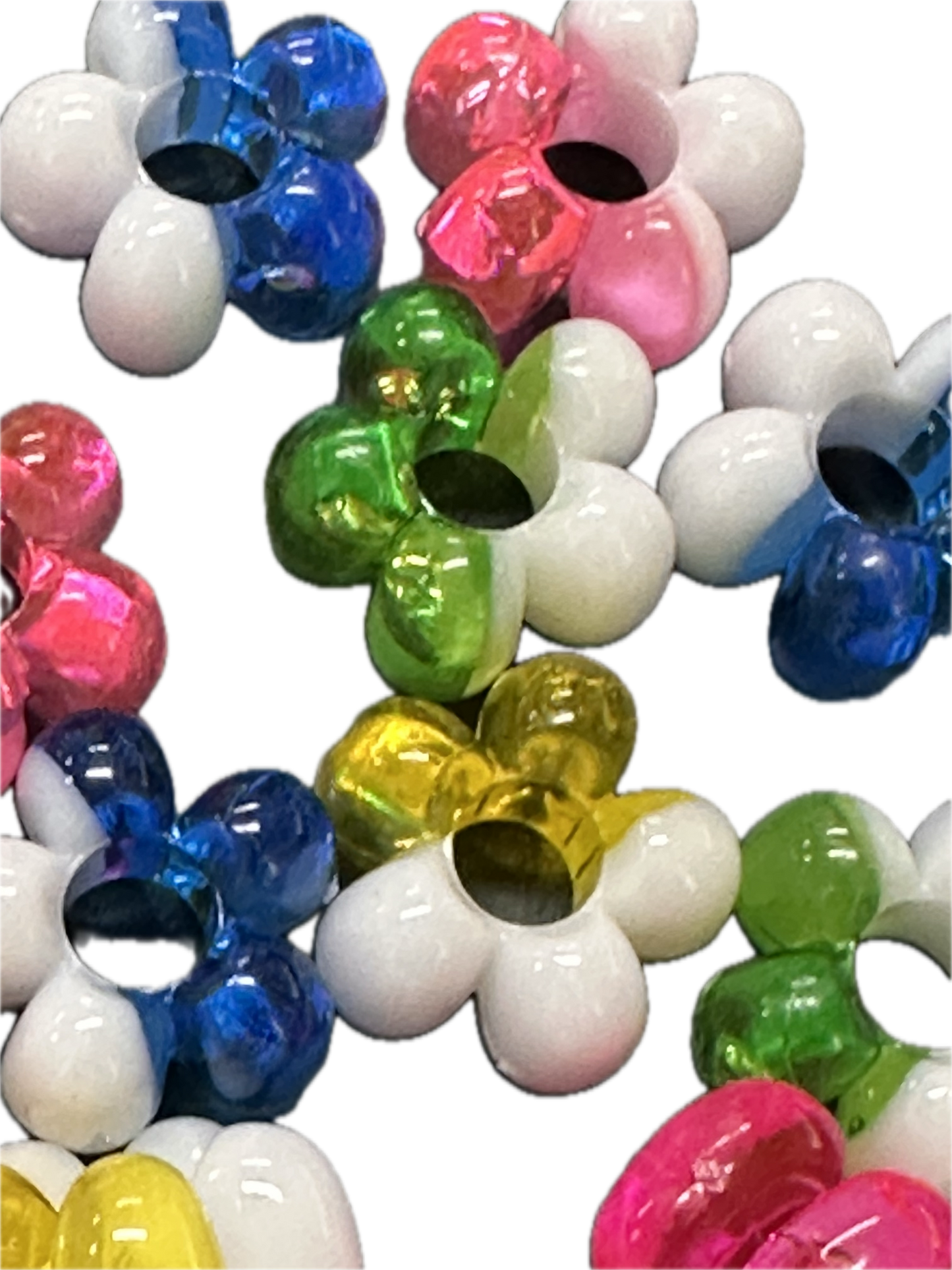 Ombre acrylic spacer beads/ jewelry/ beadable pen beads/ keychain bead/ DIY/ approximately 12mm/ STYLE 5