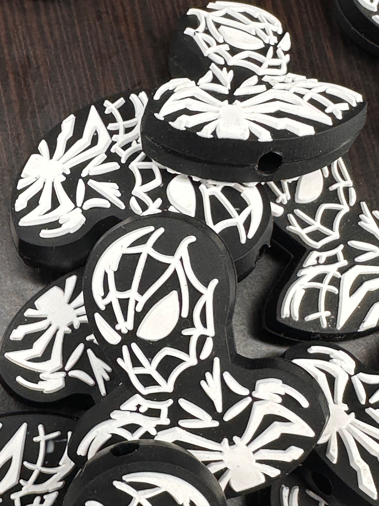 Spider silicone focal bead 3