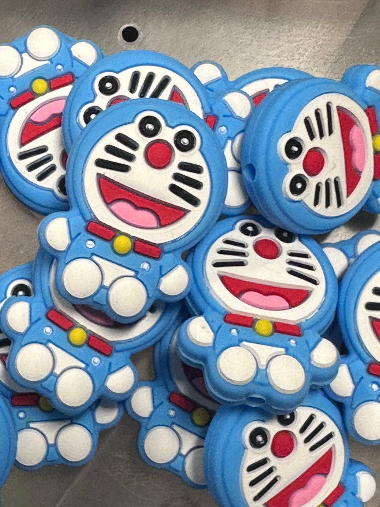 Cat Silicone Focal Bead/ beadable pen/ Silicone  bead/ keychain bead/