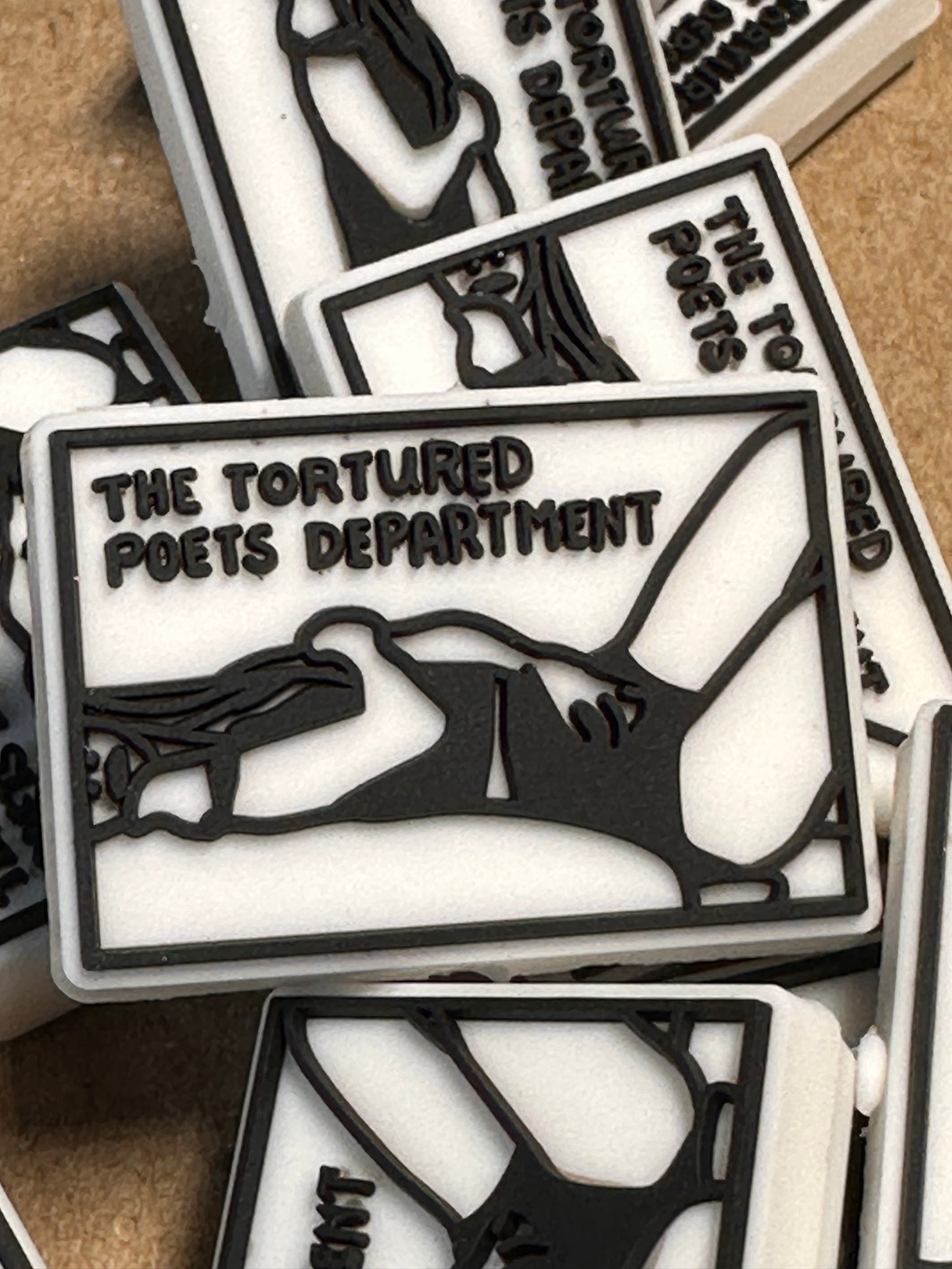 TTPD Taylor Swift focal bead / The Tortured Poets Department