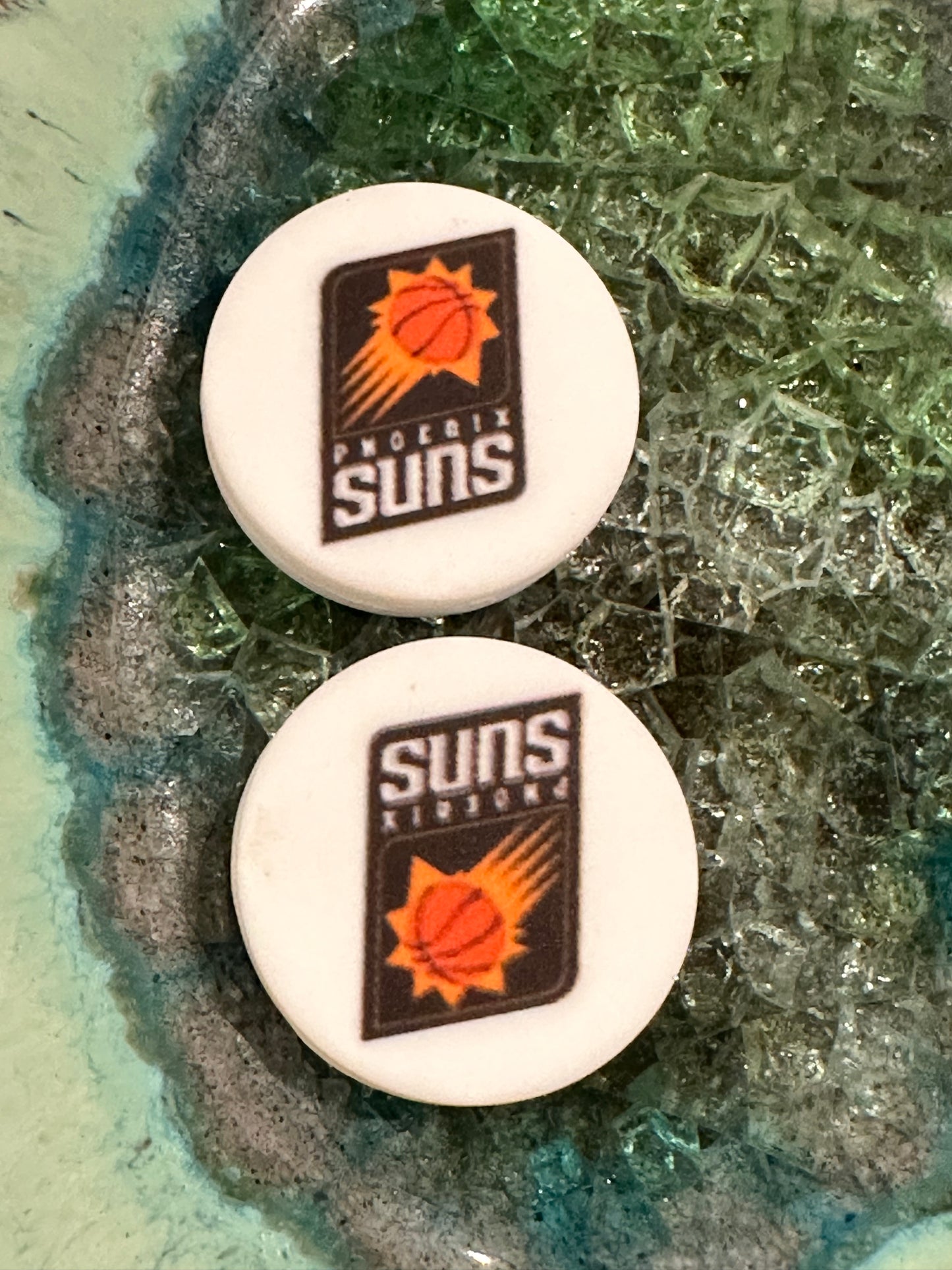 Pheonix Suns focal bead / basketball