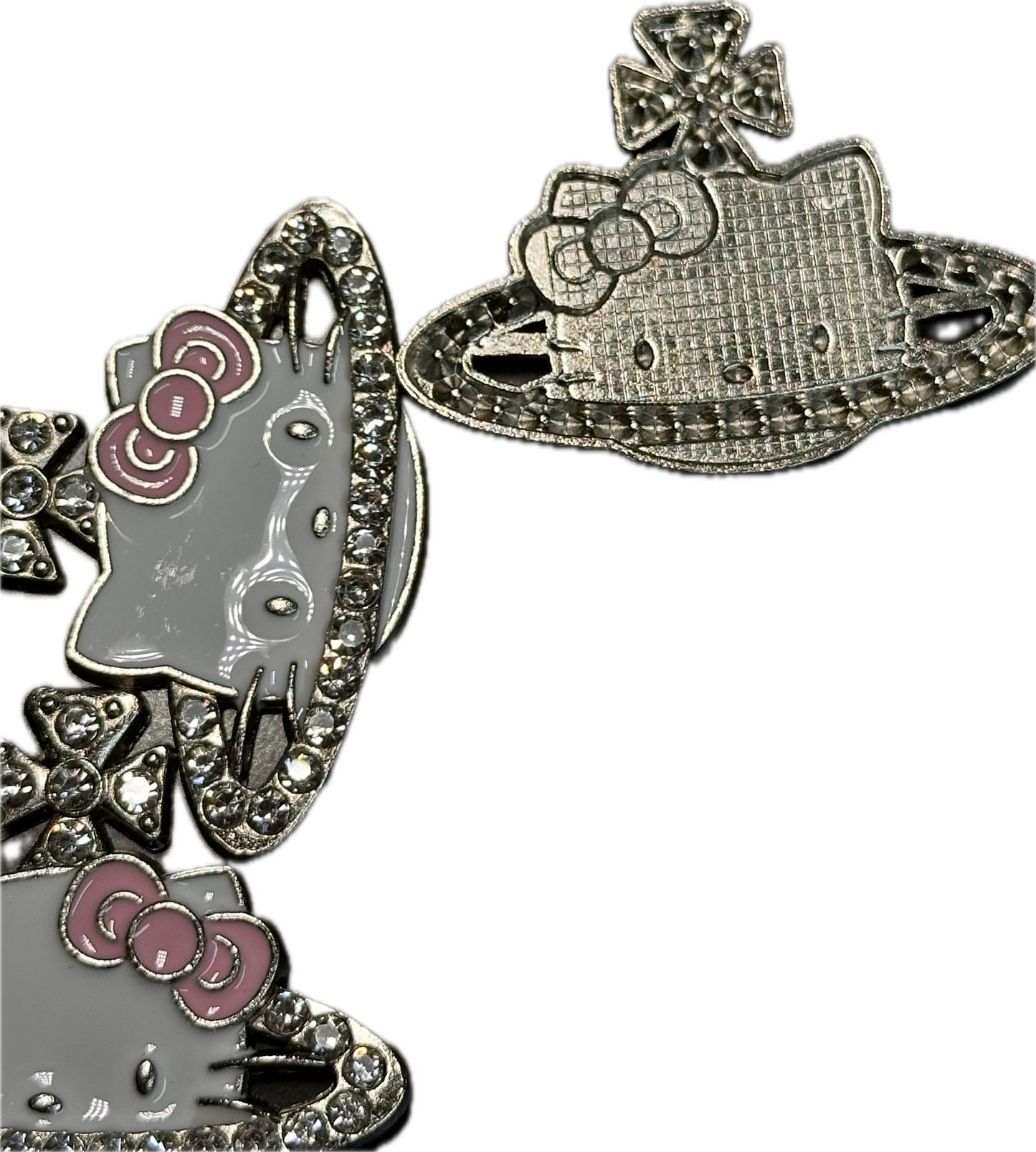 Large HK Enamel metal charms/ DIY charm bracelet/ DIY necklace/ HK1/ earrings