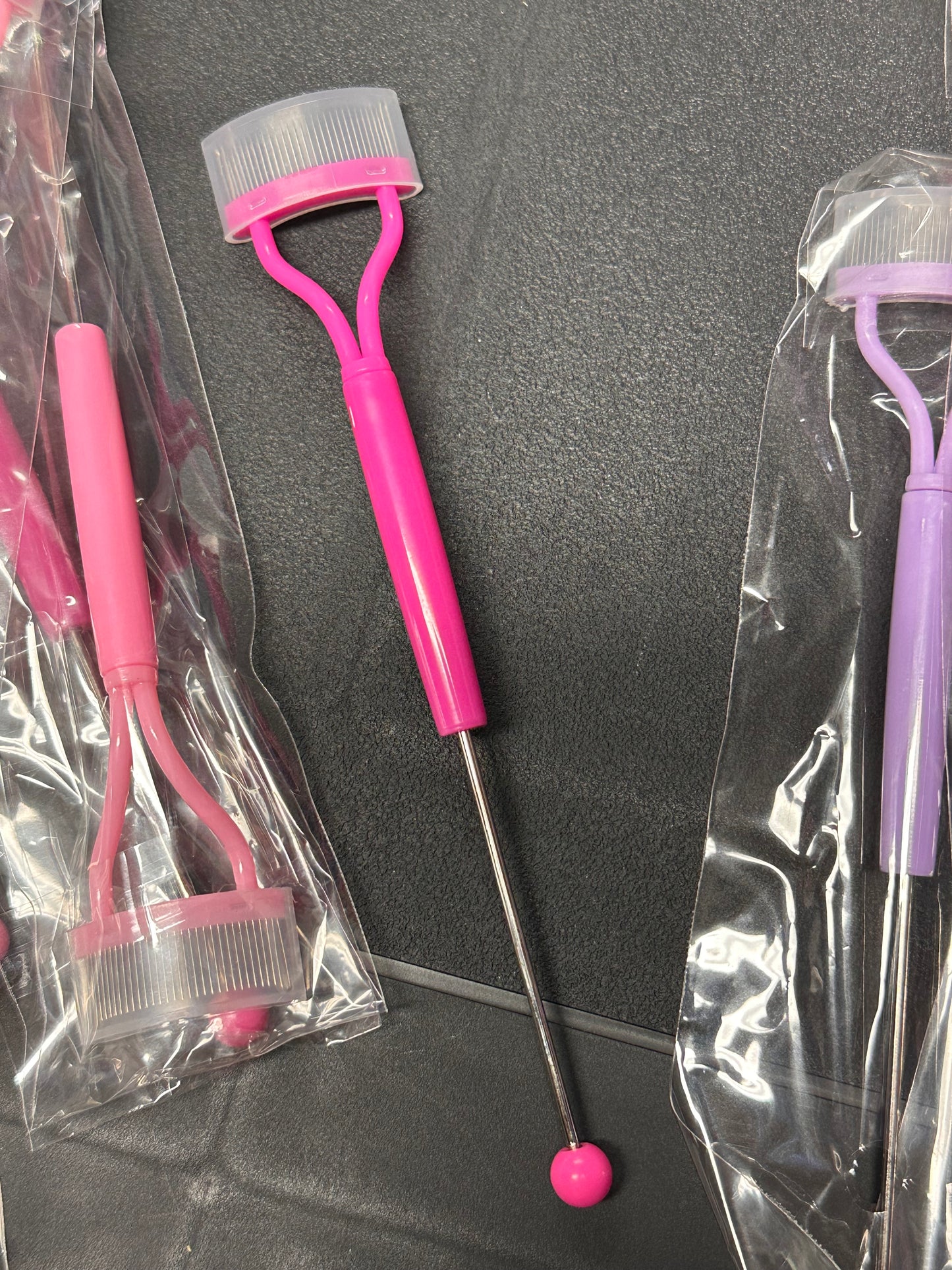 Beadable Makeup eyelash brush separator / beadable item