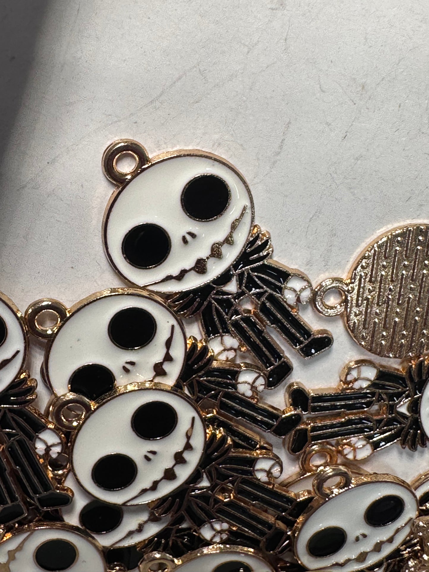 Halloween Christmas guy enamel metal charms/ DIY charm bracelet/ DIY necklace/