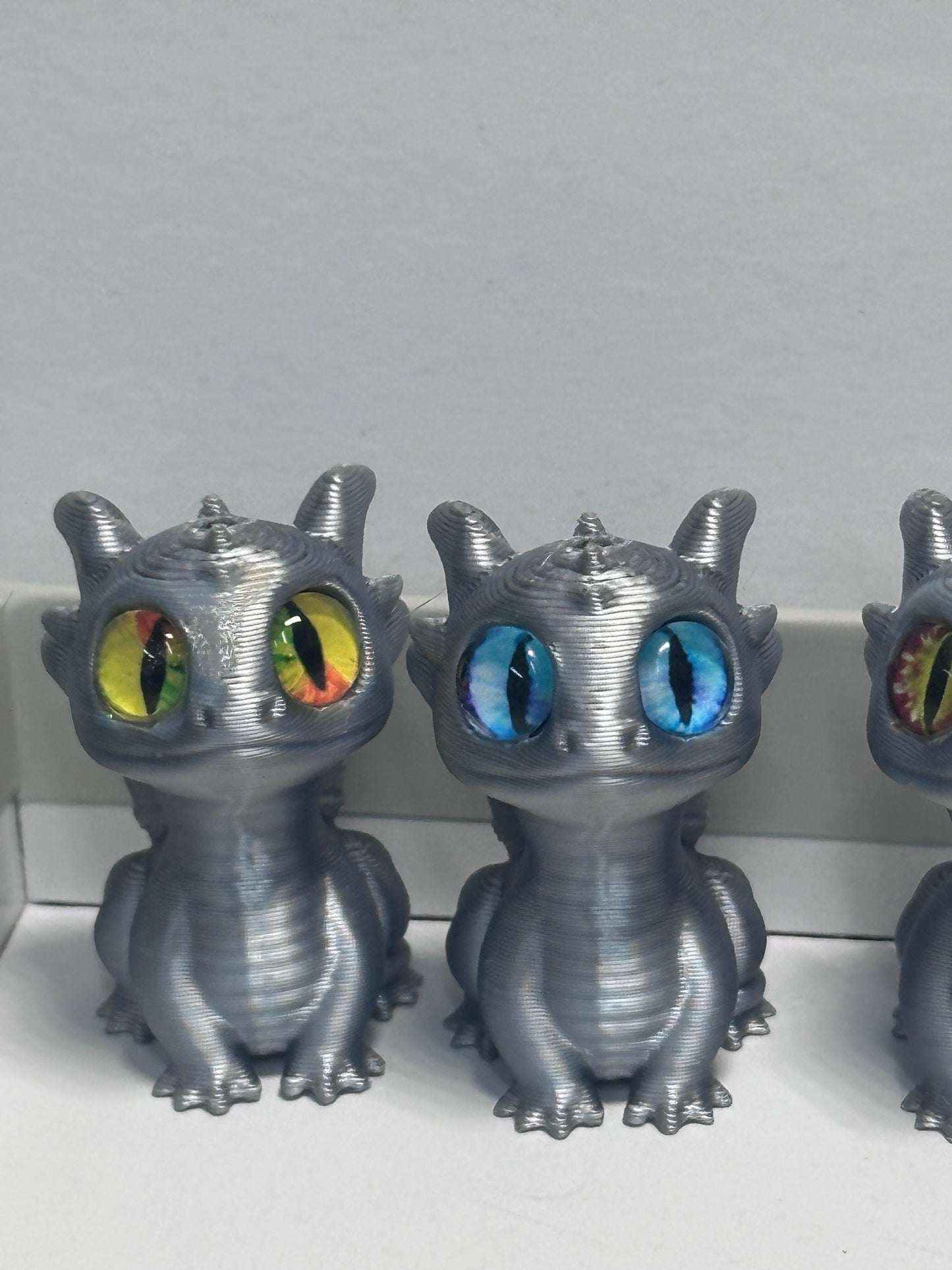 3D Dragon Bead/ beadable pen/ clay bead/ keychain bead/DIY/ cat eyes