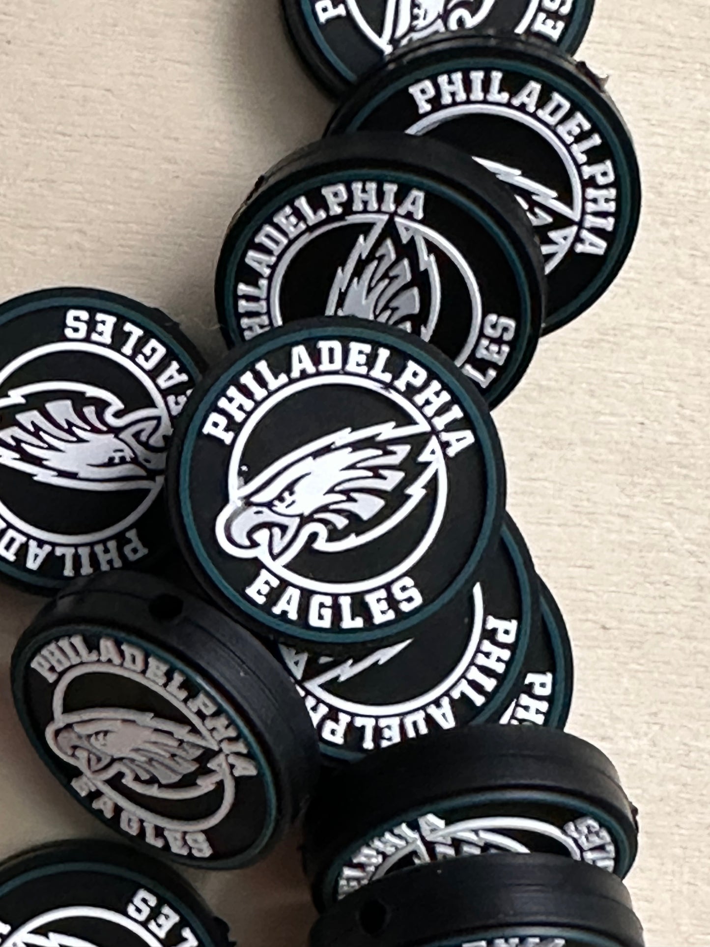 Philadelphia Eagles focal bead