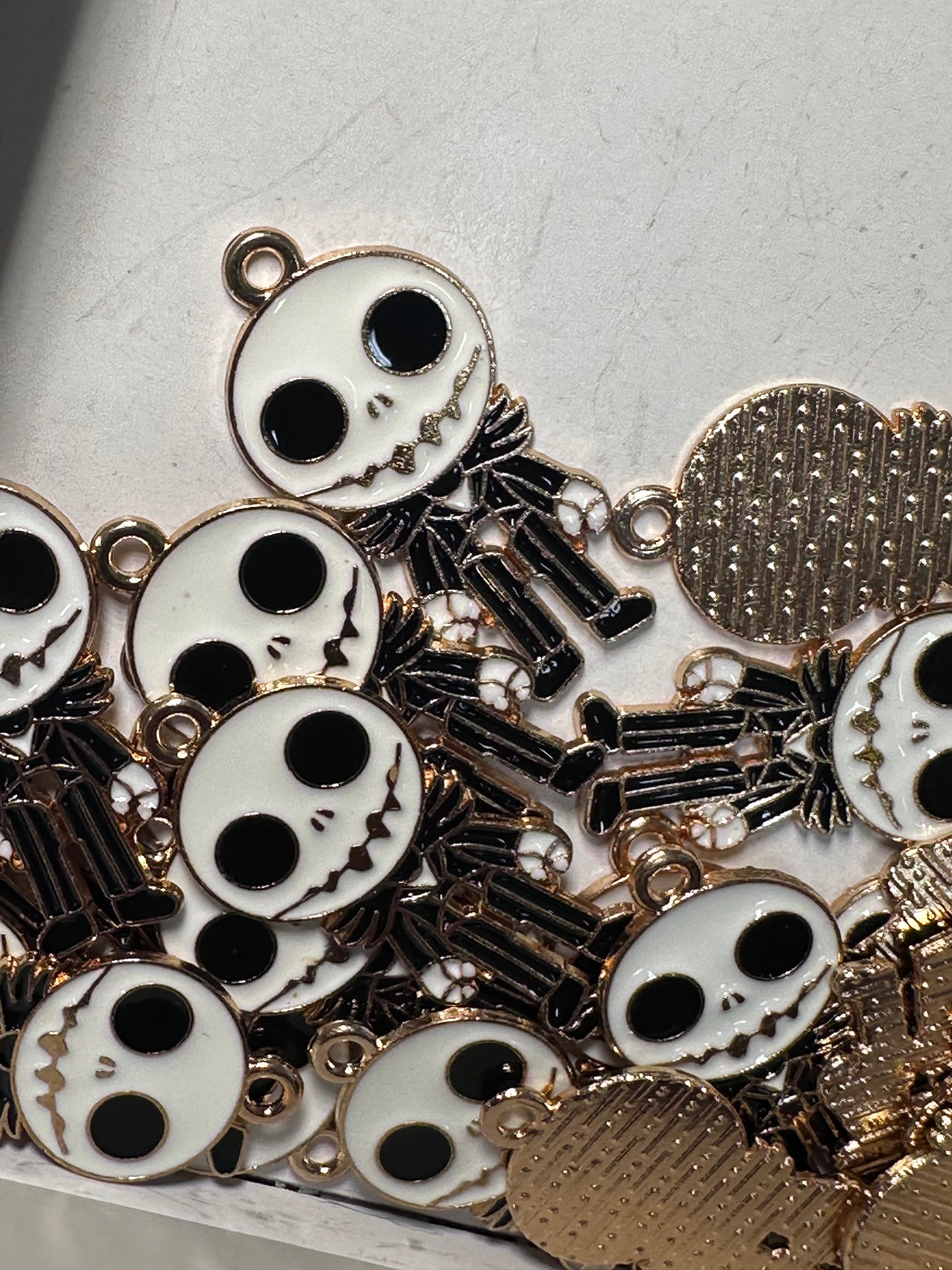 Halloween Christmas guy enamel metal charms/ DIY charm bracelet/ DIY necklace/