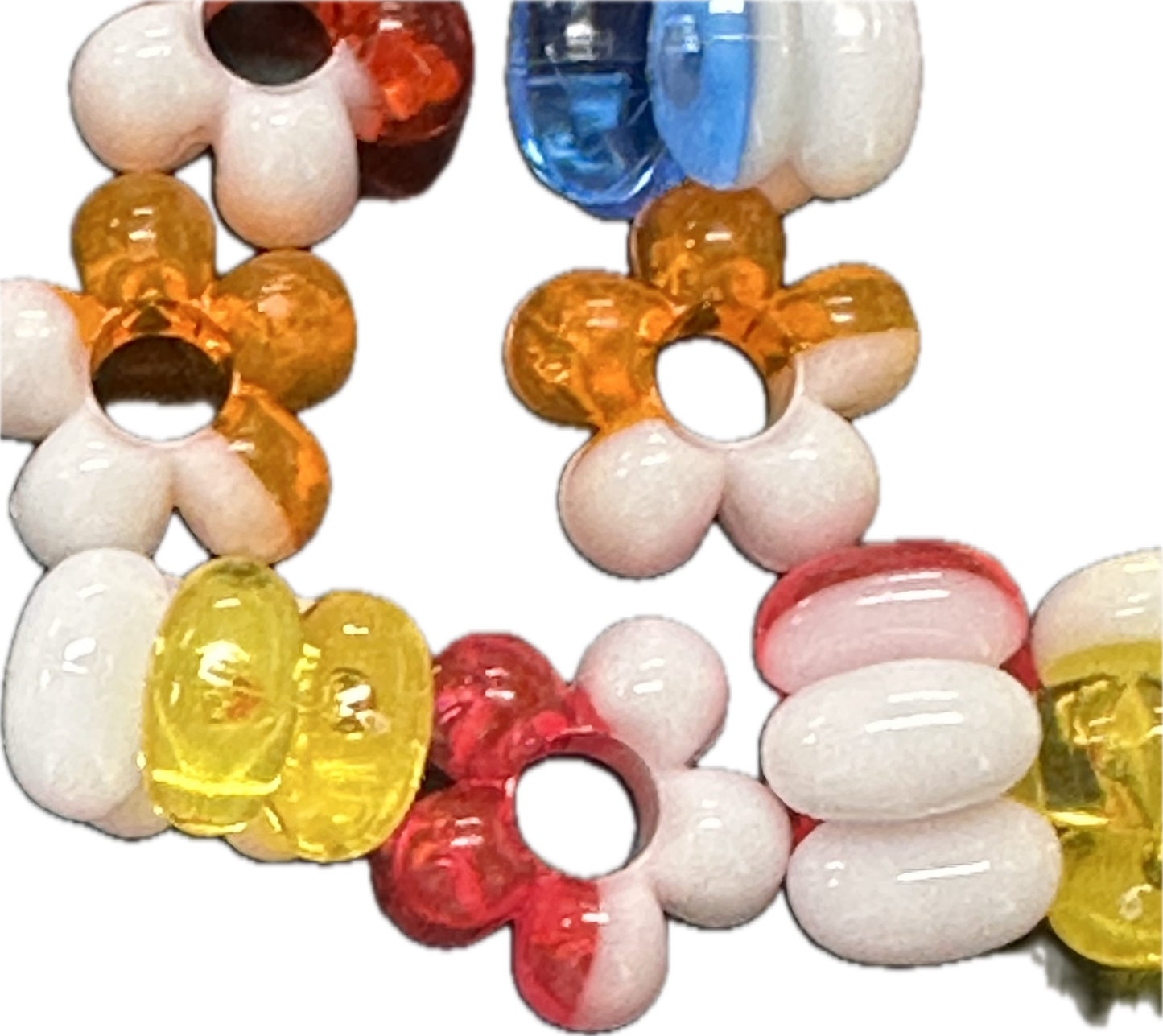 Ombre acrylic spacer beads/ jewelry/ beadable pen beads/ keychain bead/ DIY/ approximately 12mm/ STYLE 5