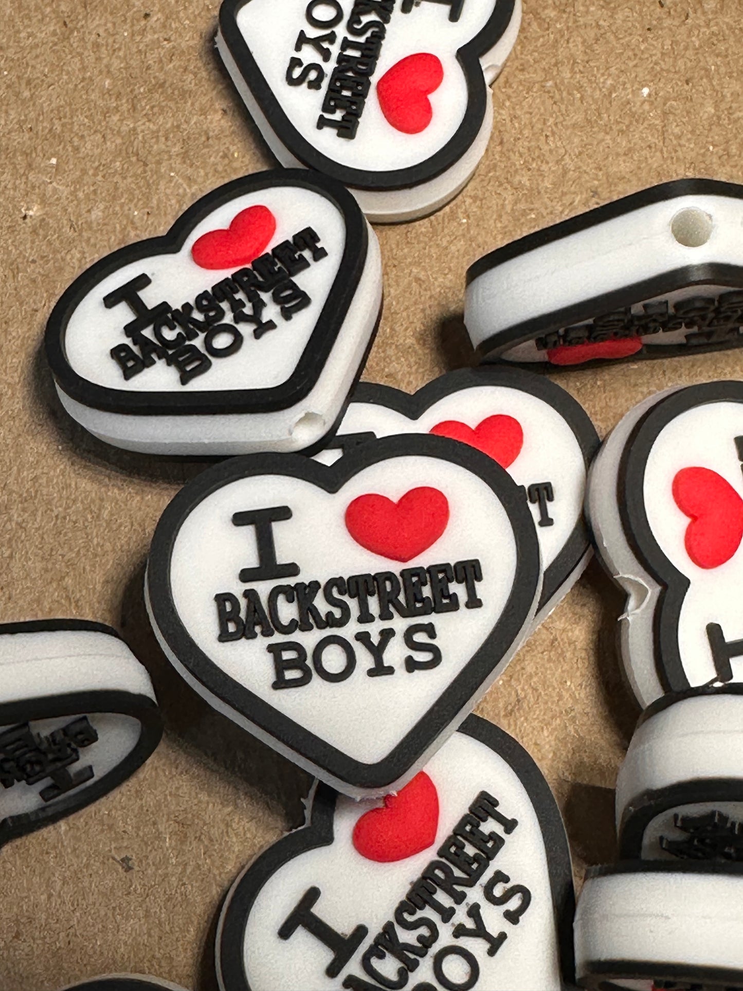 I ❤️ BACKSTREET BOYS focal bead /BSB