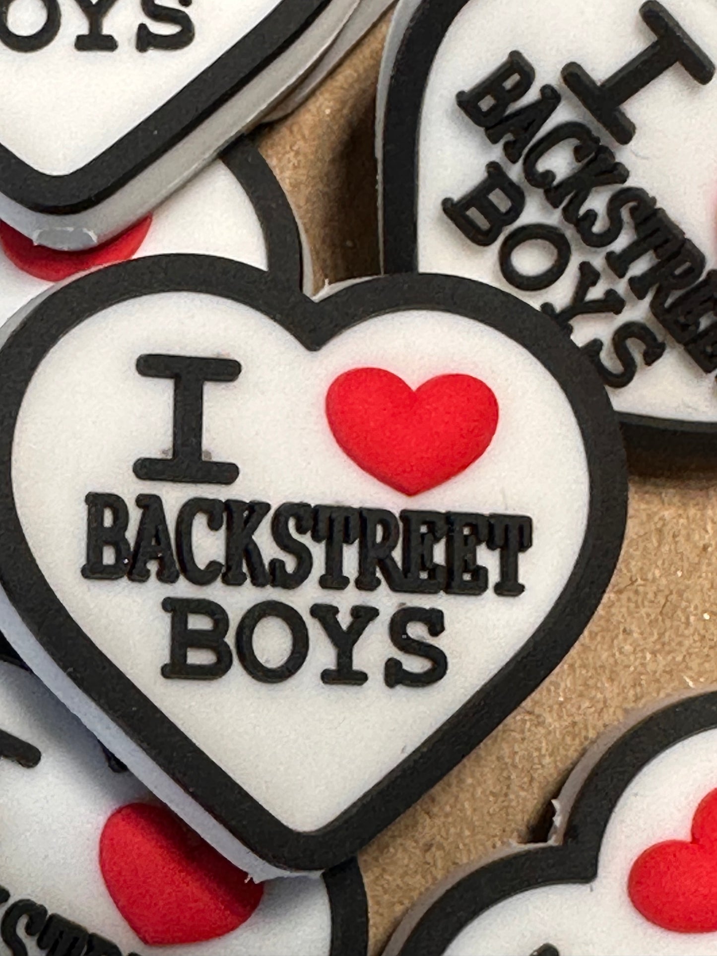 I ❤️ BACKSTREET BOYS focal bead /BSB