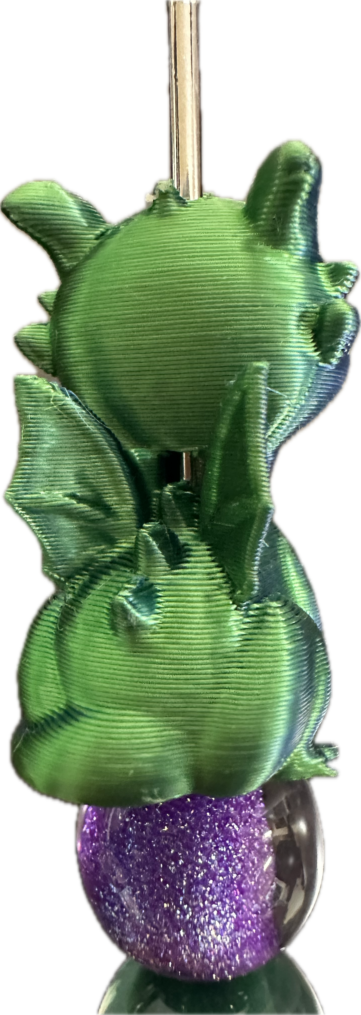 3D Dragon Bead/ beadable pen/ clay bead/ keychain bead/DIY/ cat eyes